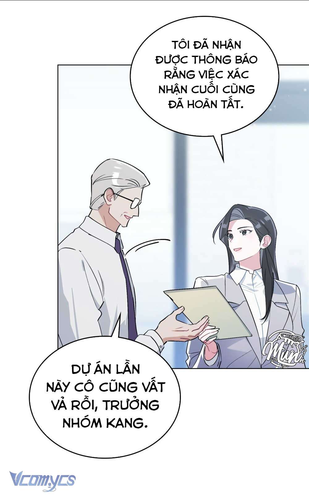 [Điều khoản bảo mật] Cấm “đu idol” nơi công sở Chap 1 - Trang 2