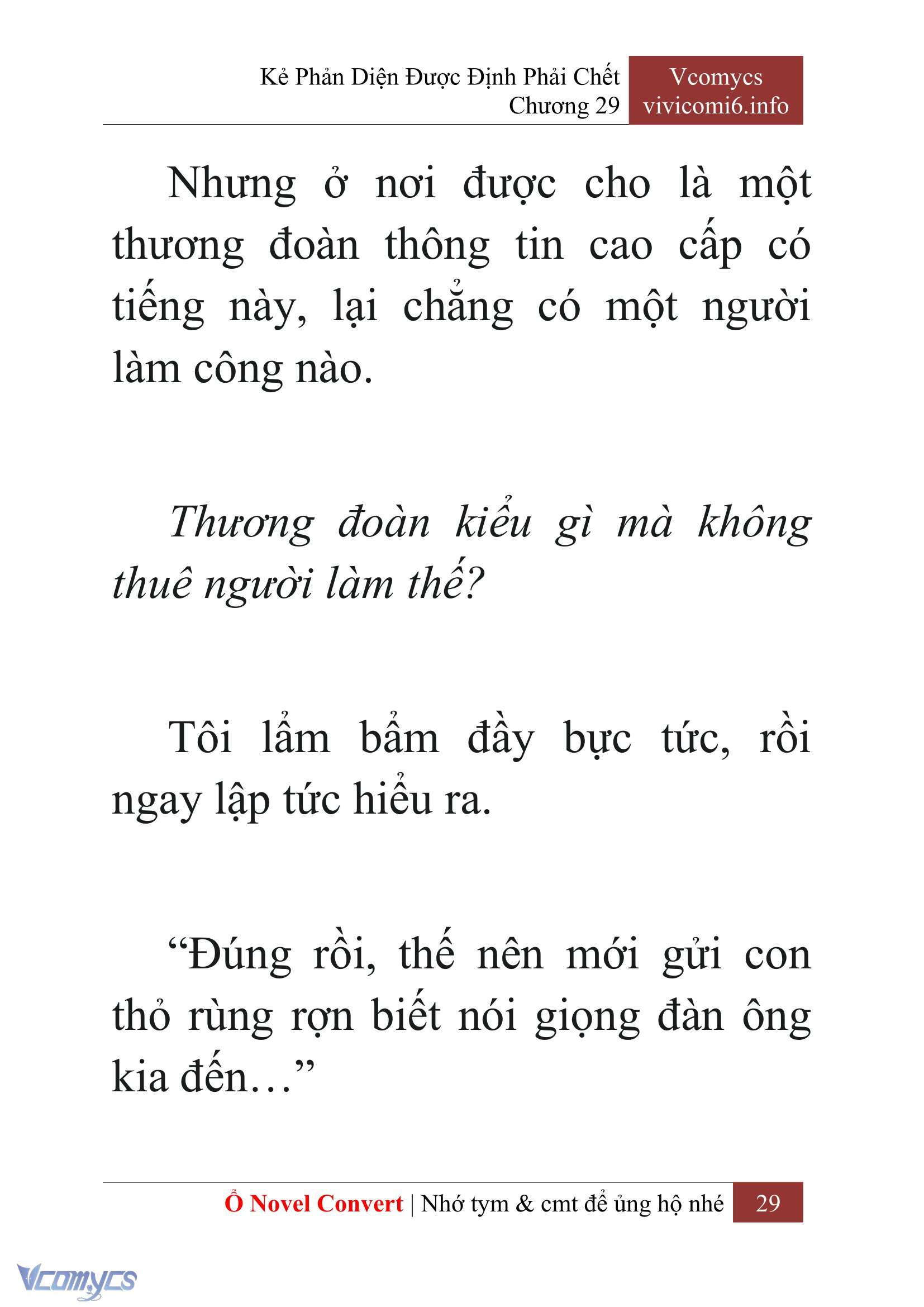 [Novel] Kẻ Phản Diện Được Định Phải Chết Chap 29 - Trang 2