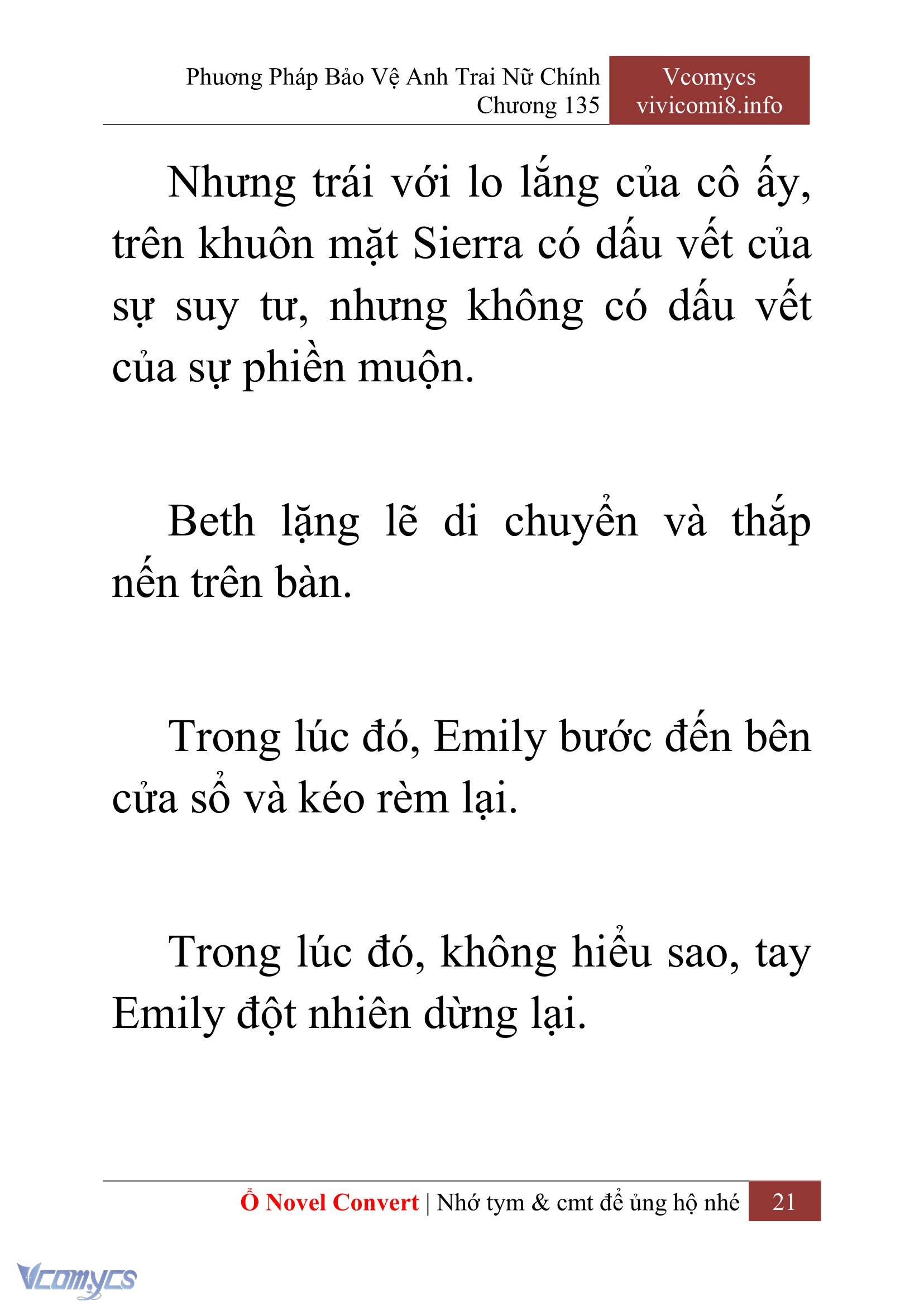 [Novel] Phương Pháp Bảo Vệ Anh Trai Nữ Chính Chap 135 - Trang 2