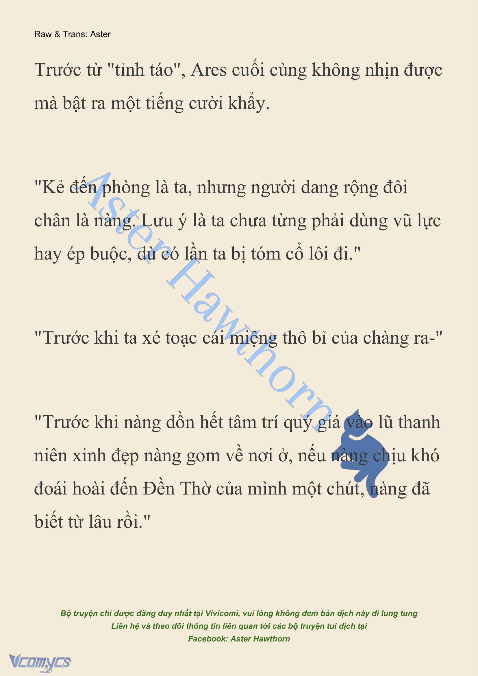 [NOVEL] Dành Cho Các Nữ Thần: Dành cho Psyche Chap 4 - Trang 2