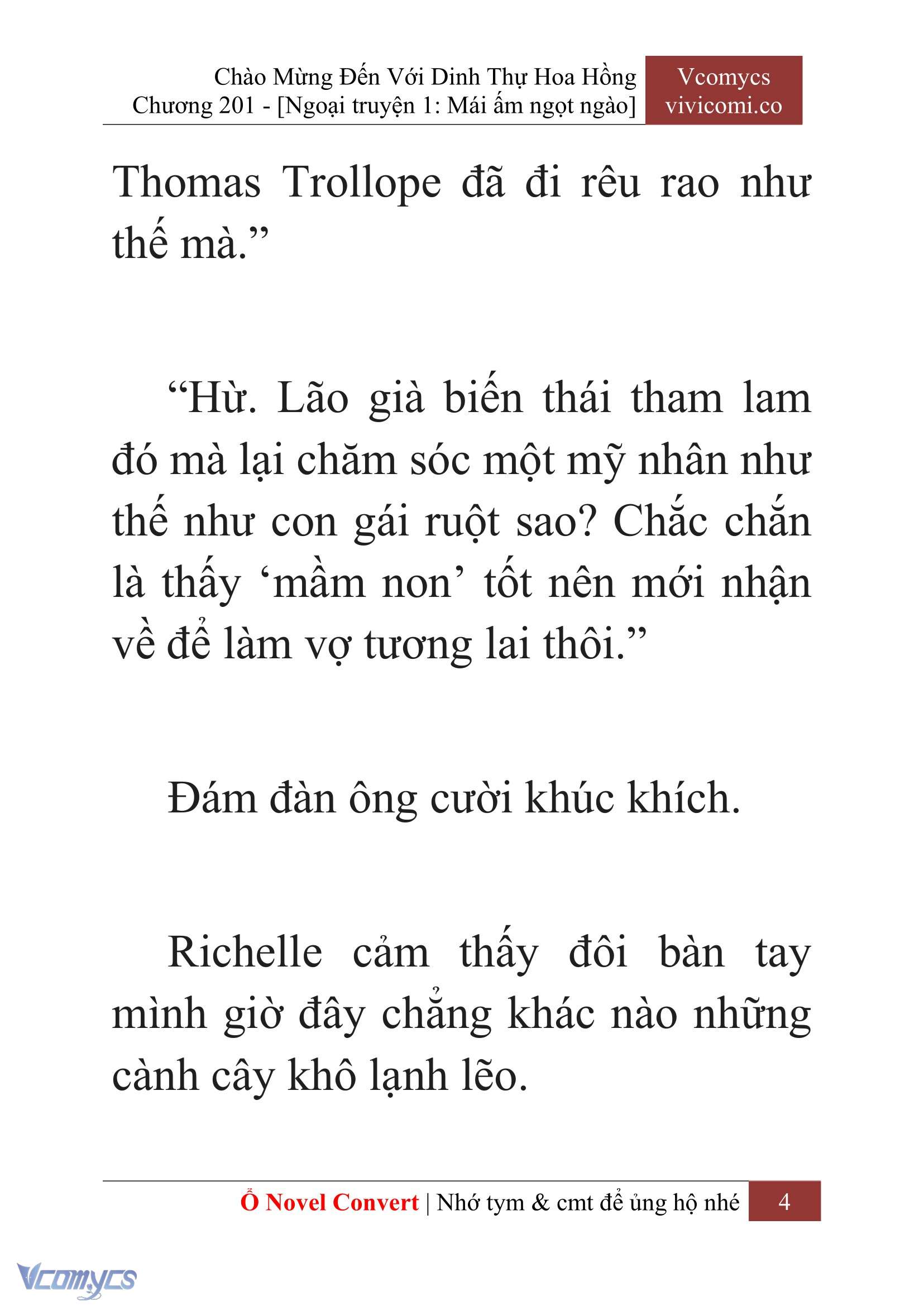 [Novel] Chào Mừng Đến Với Dinh Thự Hoa Hồng Chap 201 - Trang 2