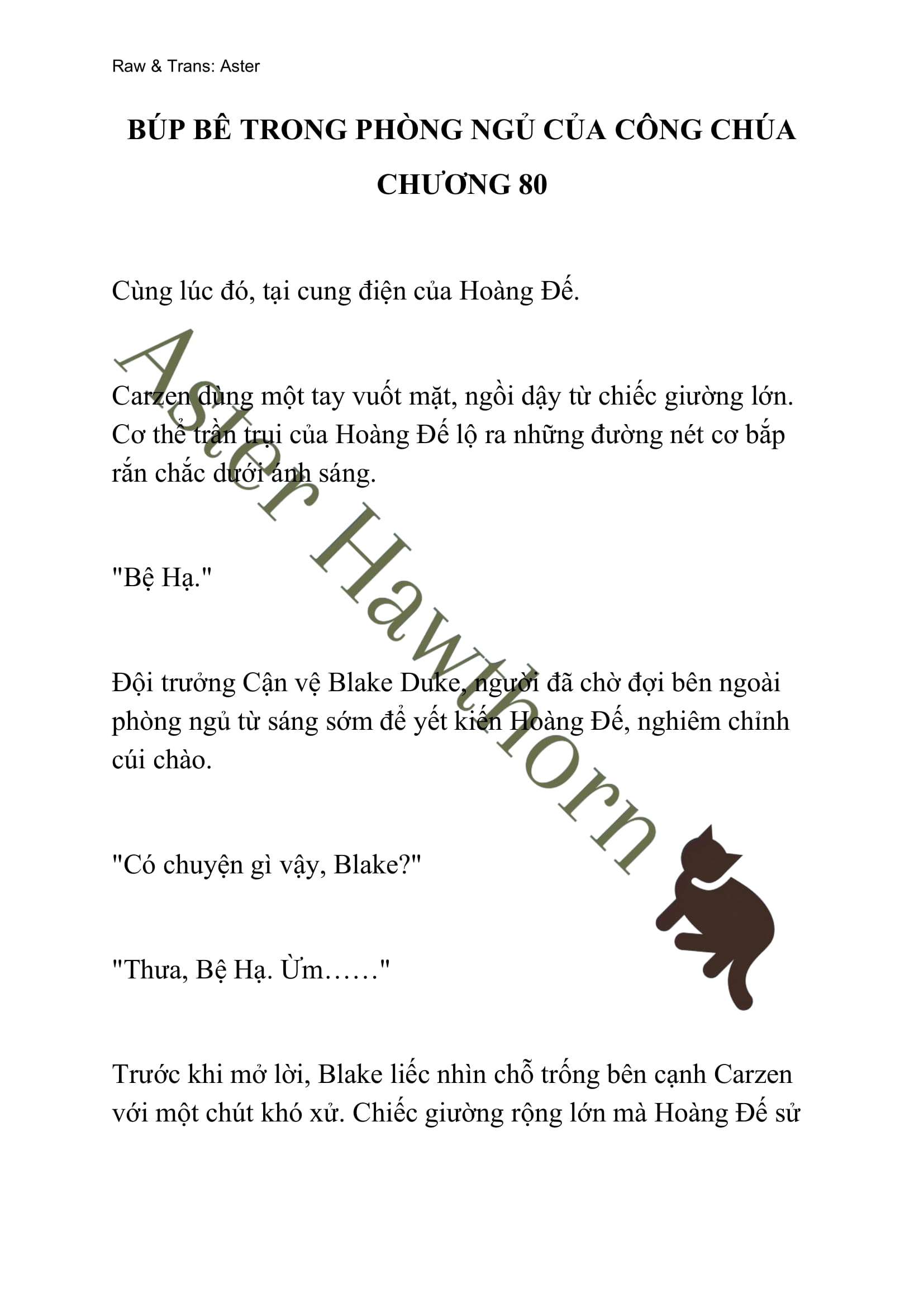 [NOVEL] Búp Bê Trong Phòng Ngủ Của Công Chúa Chap 80 - Trang 2