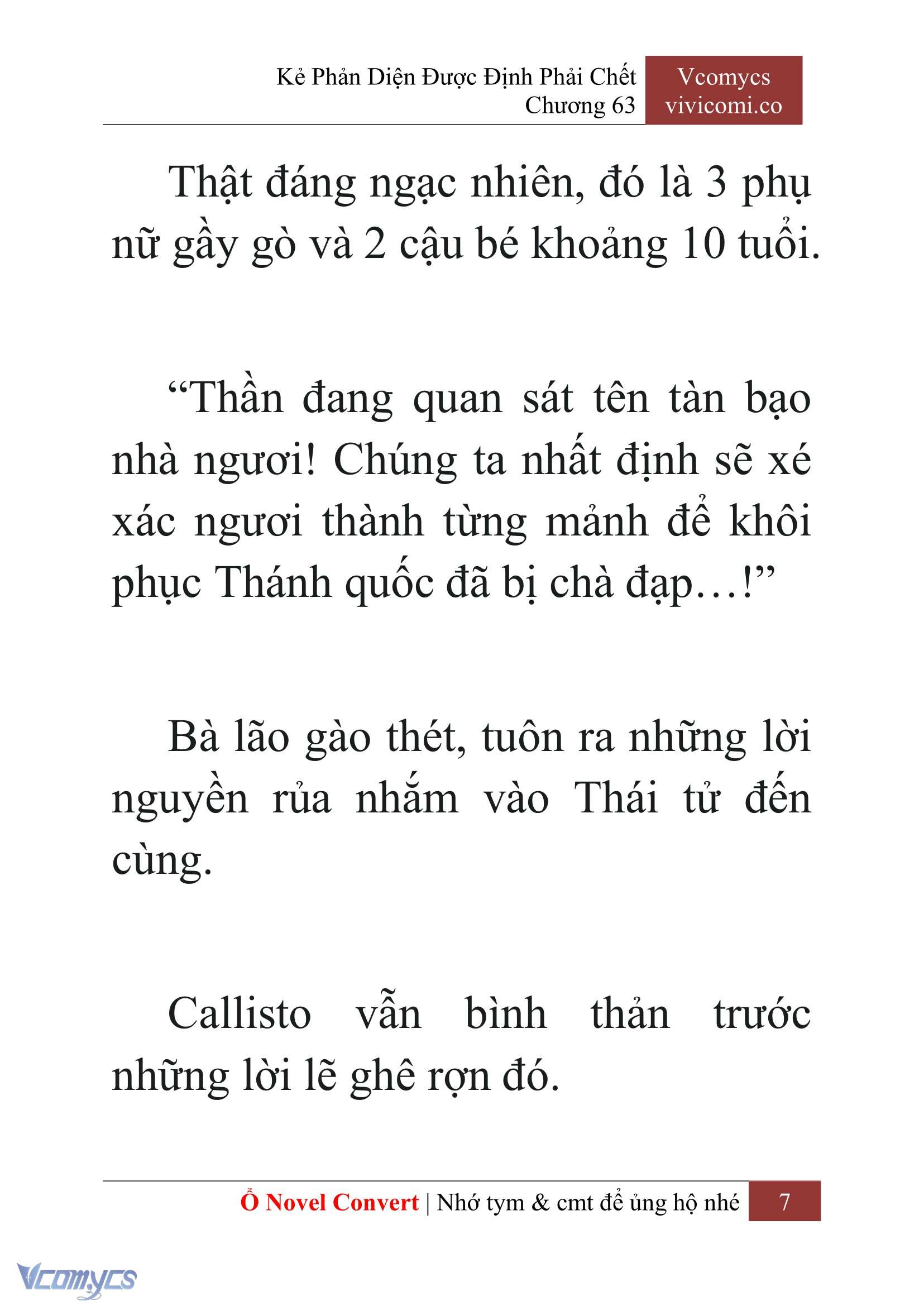 [Novel] Kẻ Phản Diện Được Định Phải Chết Chap 63 - Trang 2