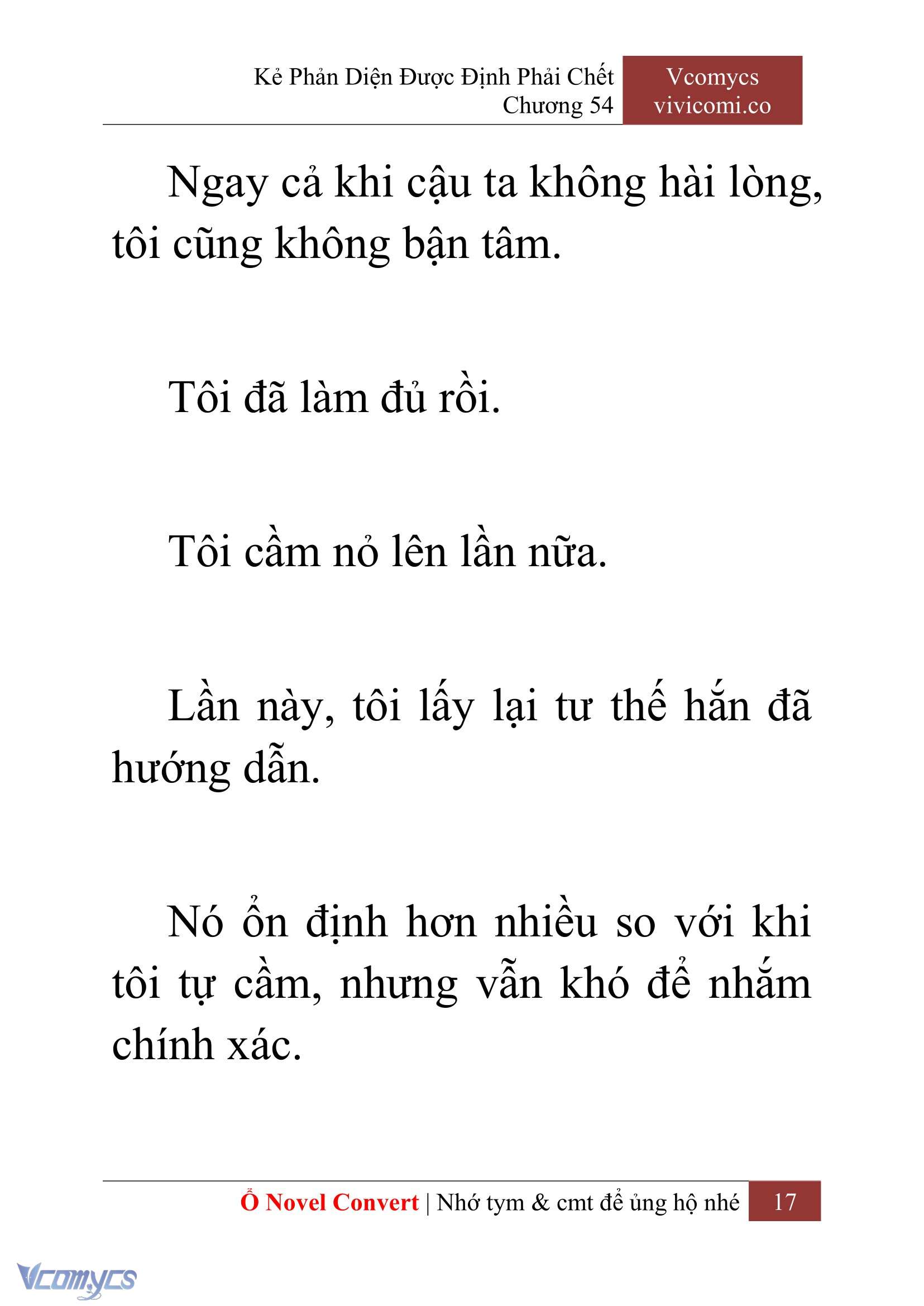 [Novel] Kẻ Phản Diện Được Định Phải Chết Chap 54 - Trang 2