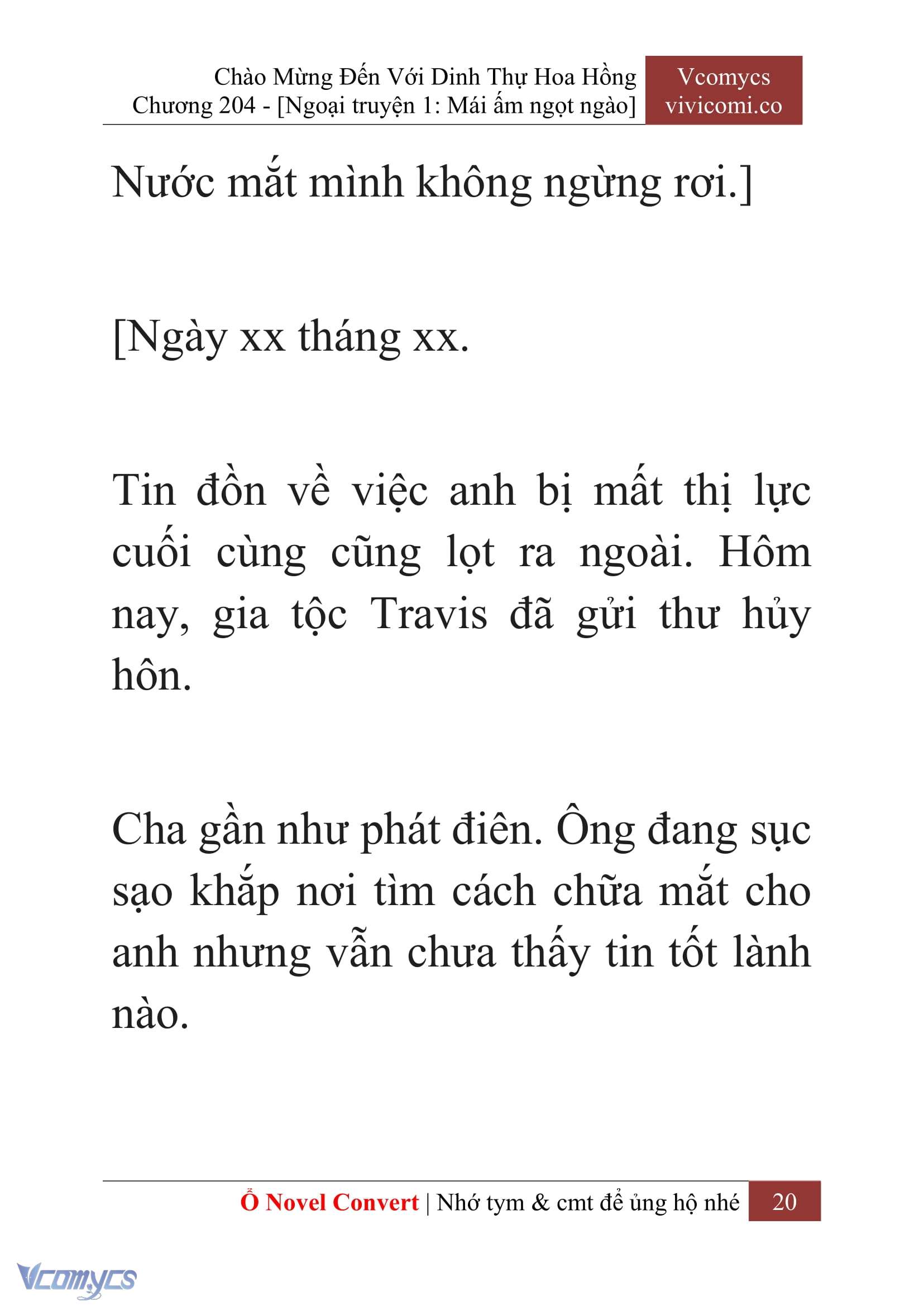 [Novel] Chào Mừng Đến Với Dinh Thự Hoa Hồng Chap 204 - Trang 2