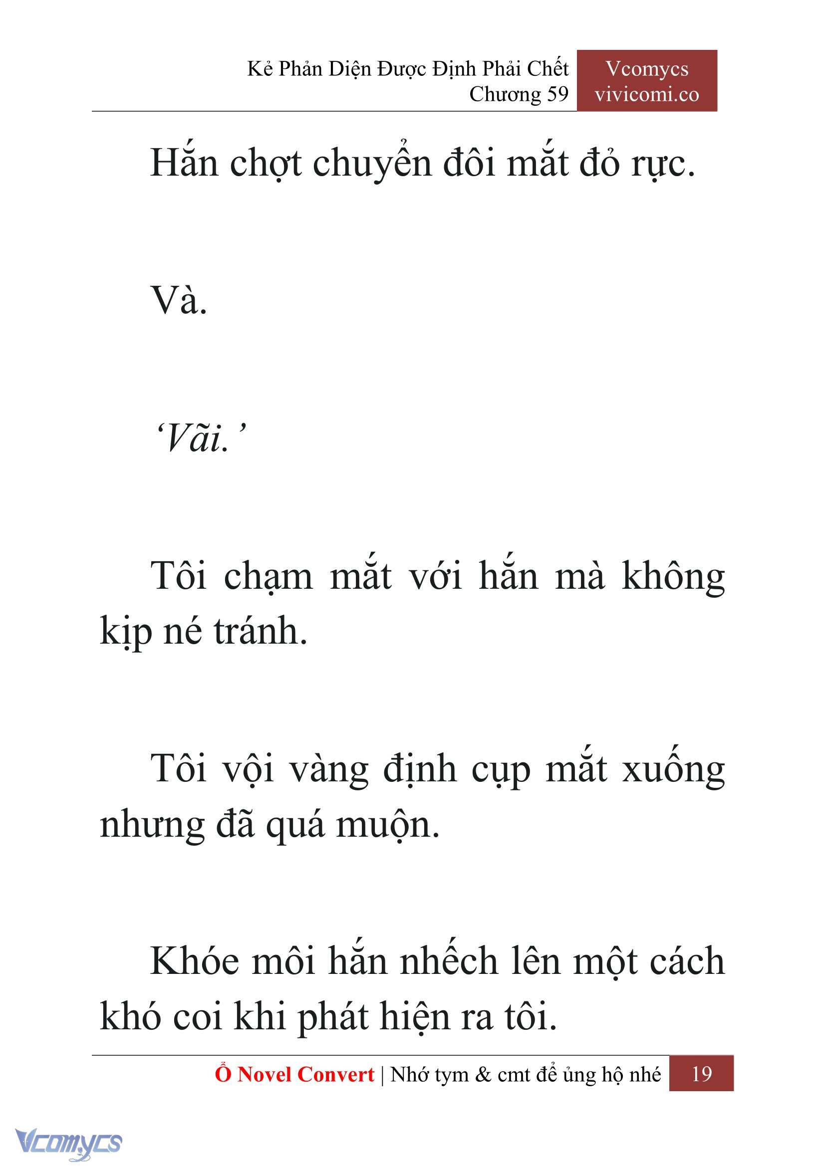 [Novel] Kẻ Phản Diện Được Định Phải Chết Chap 59 - Trang 2