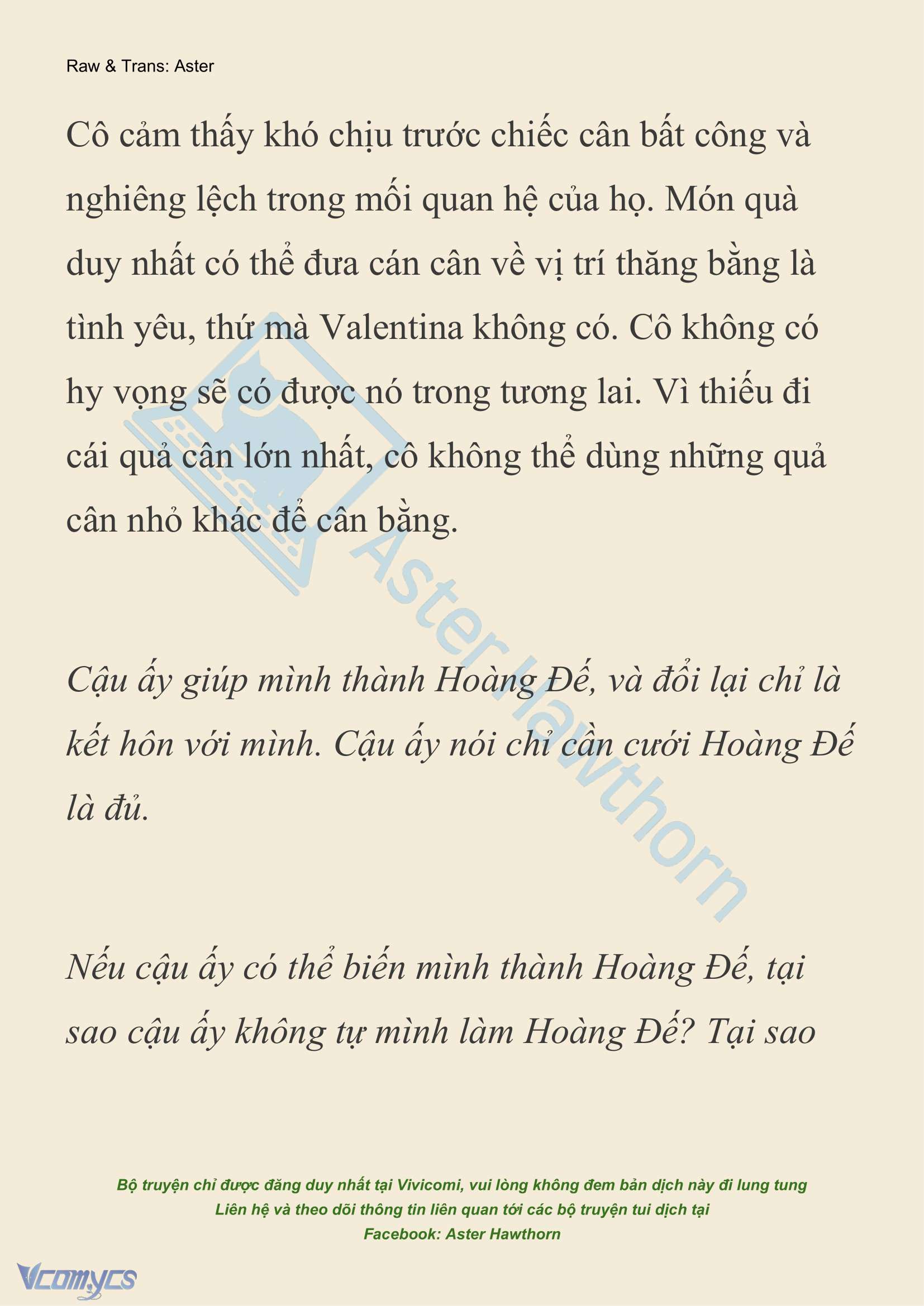 [NOVEL] Thiên Đường Của Valentina Chap 108 - Trang 2