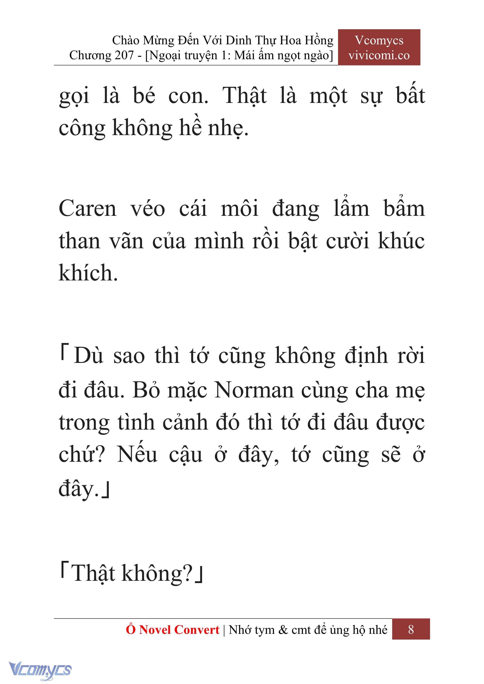 [Novel] Chào Mừng Đến Với Dinh Thự Hoa Hồng Chap 207 - Trang 2