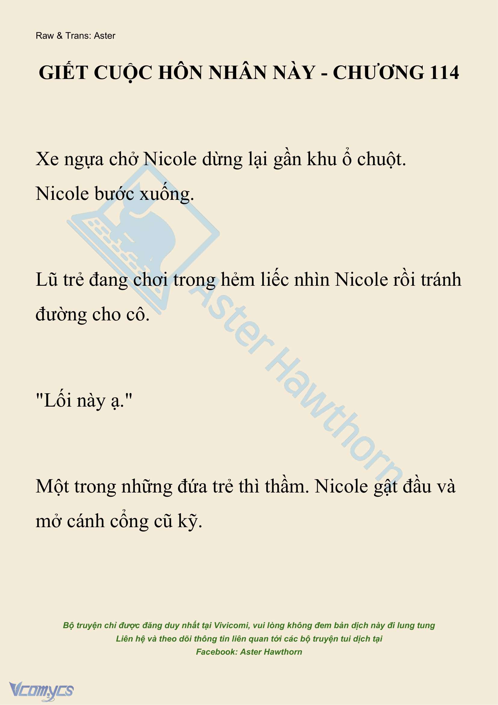 [NOVEL] Giết Cuộc Hôn Nhân Này Chap 114 - Trang 2