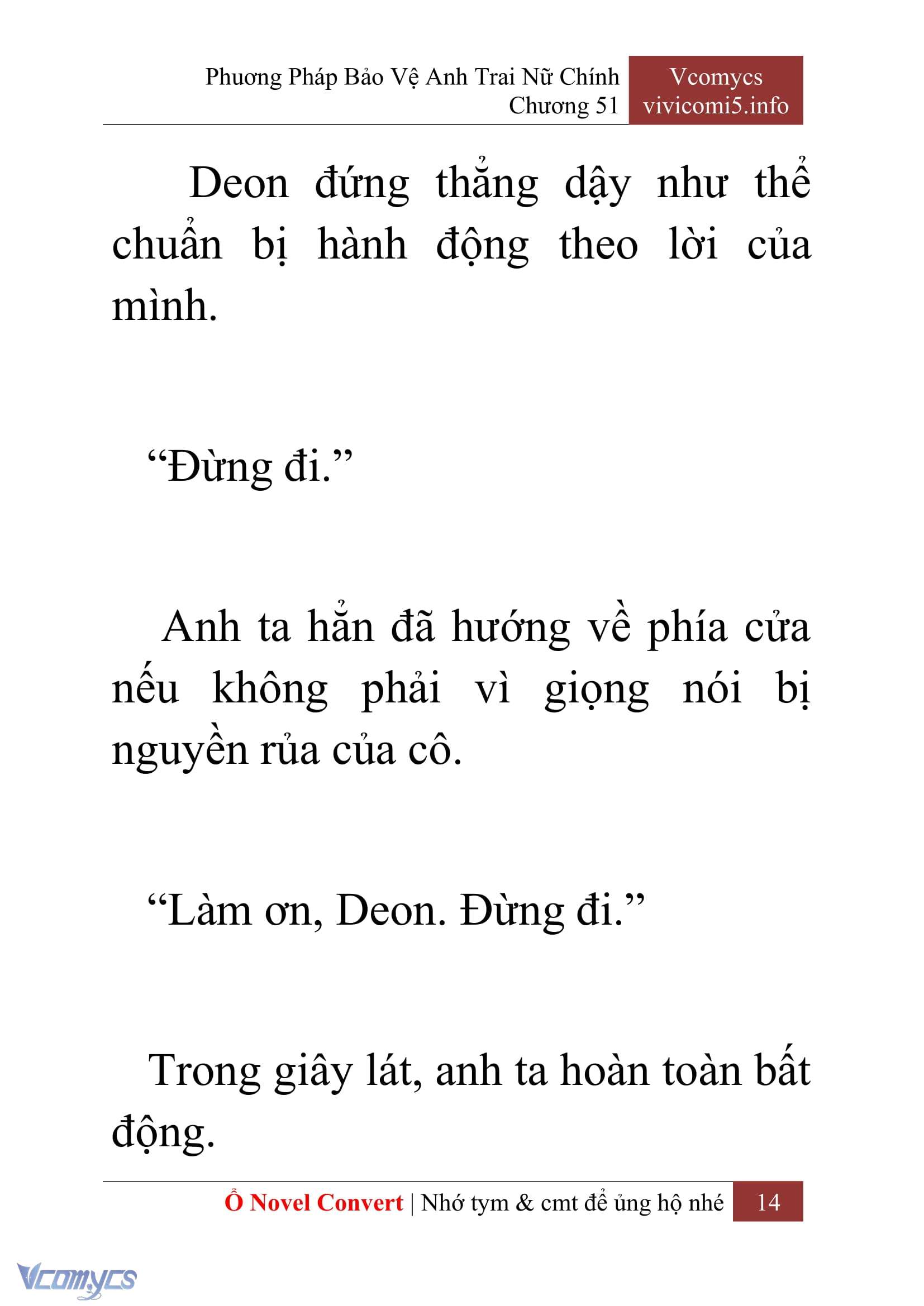 [Novel] Phương Pháp Bảo Vệ Anh Trai Nữ Chính Chap 51 - Trang 2