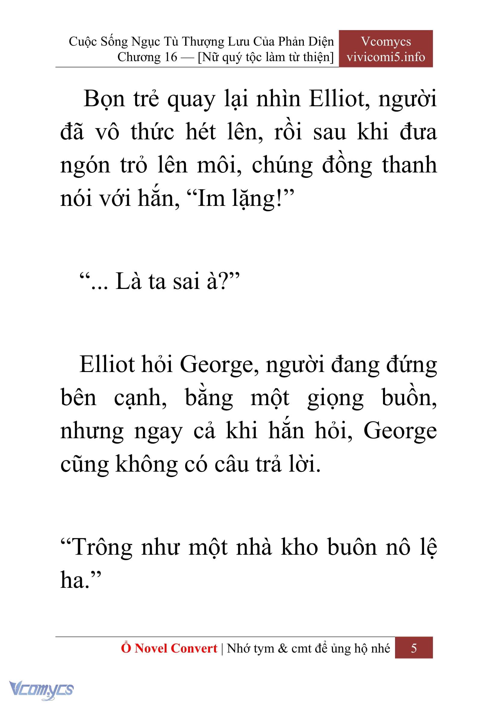 [Novel] Cuộc Sống Ngục Tù Thượng Lưu Của Nhân Vật Phản Diện Chap 16 - Trang 2