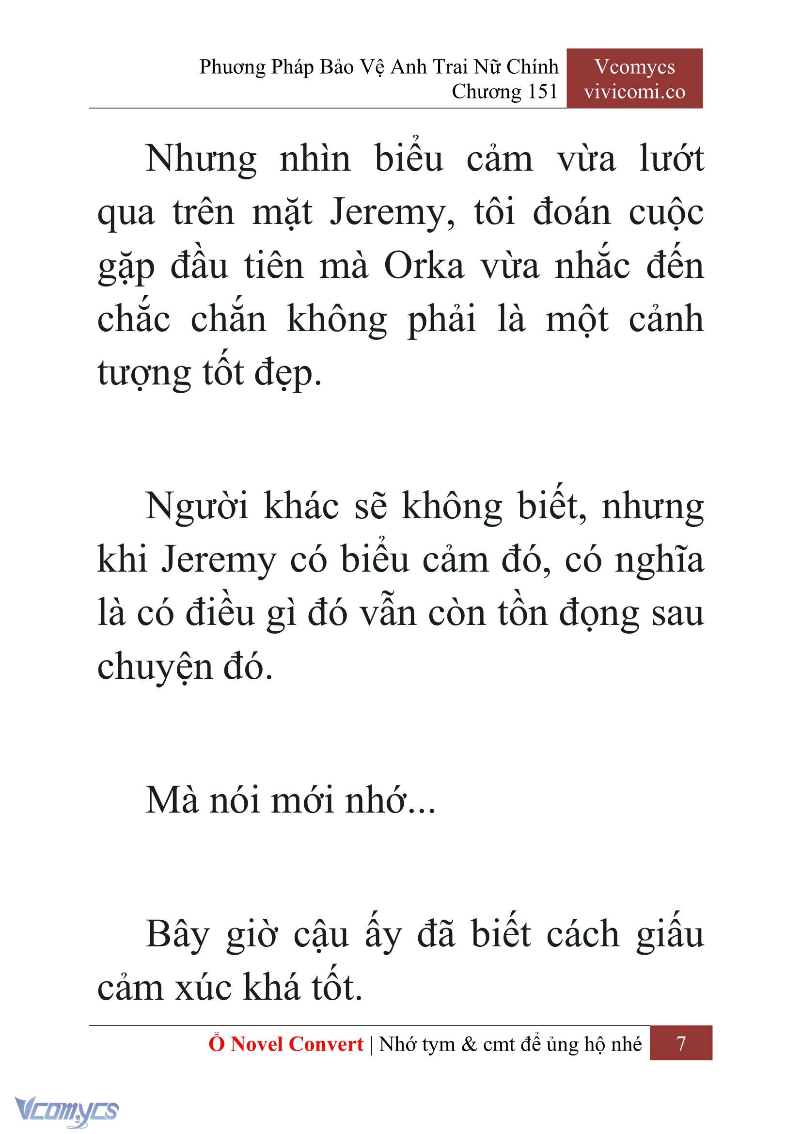 [Novel] Phương Pháp Bảo Vệ Anh Trai Nữ Chính Chap 151 - Trang 2