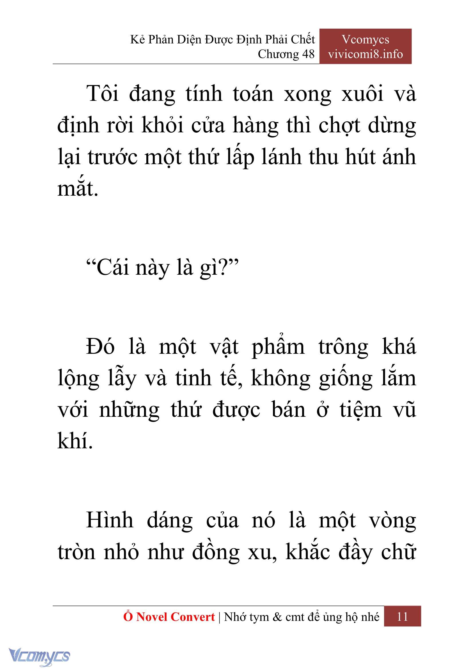 [Novel] Kẻ Phản Diện Được Định Phải Chết Chap 48 - Trang 2