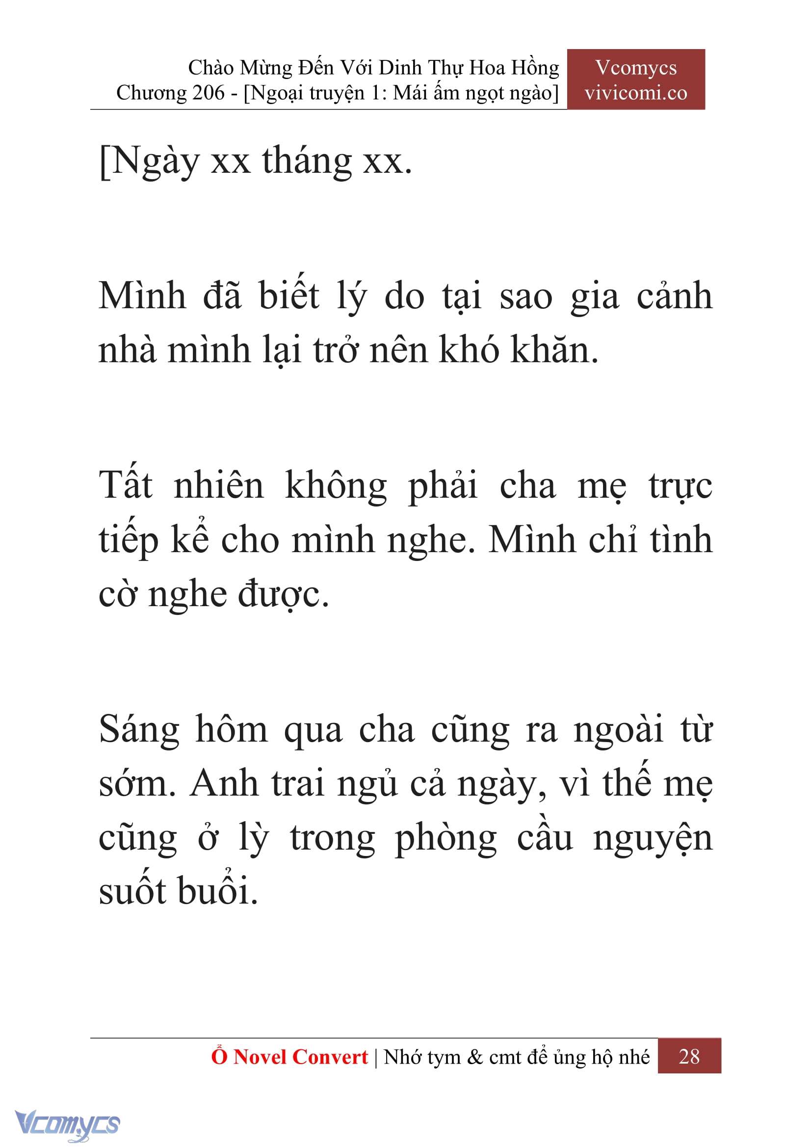 [Novel] Chào Mừng Đến Với Dinh Thự Hoa Hồng Chap 206 - Trang 2