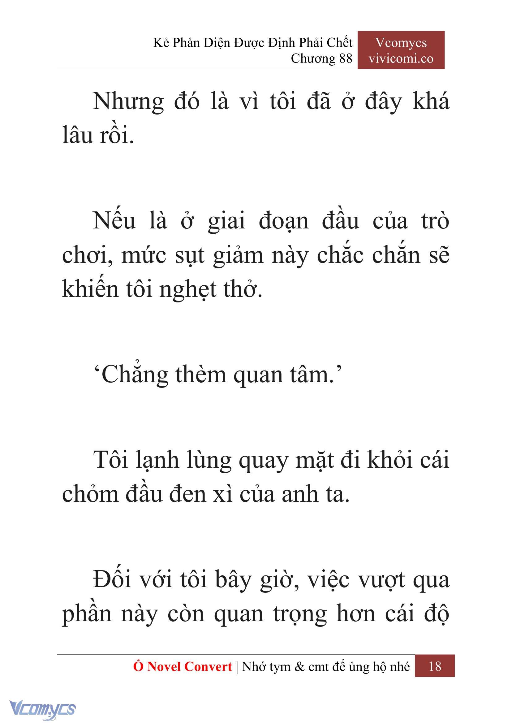 [Novel] Kẻ Phản Diện Được Định Phải Chết Chap 88 - Trang 2
