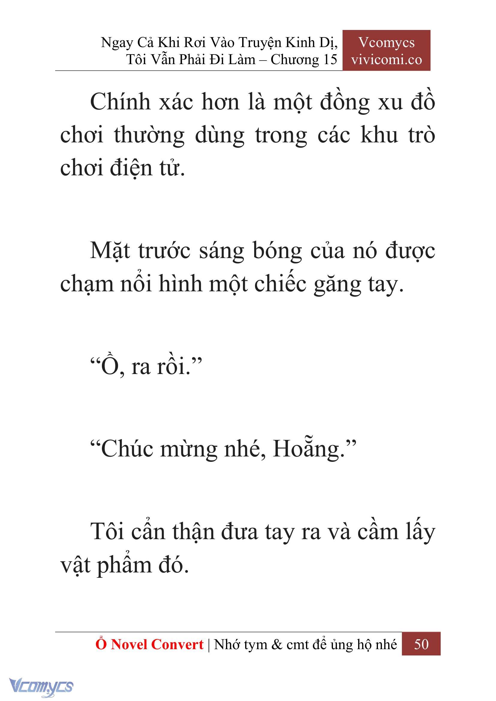 [Novel] Ngay Cả Khi Rơi Vào Truyện Kinh Dị, Tôi Vẫn Phải Đi Làm Chap 15 - Trang 2