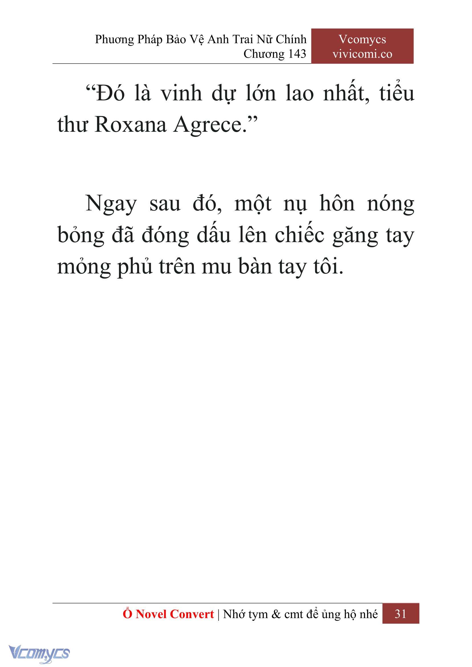[Novel] Phương Pháp Bảo Vệ Anh Trai Nữ Chính Chap 143 - Trang 2