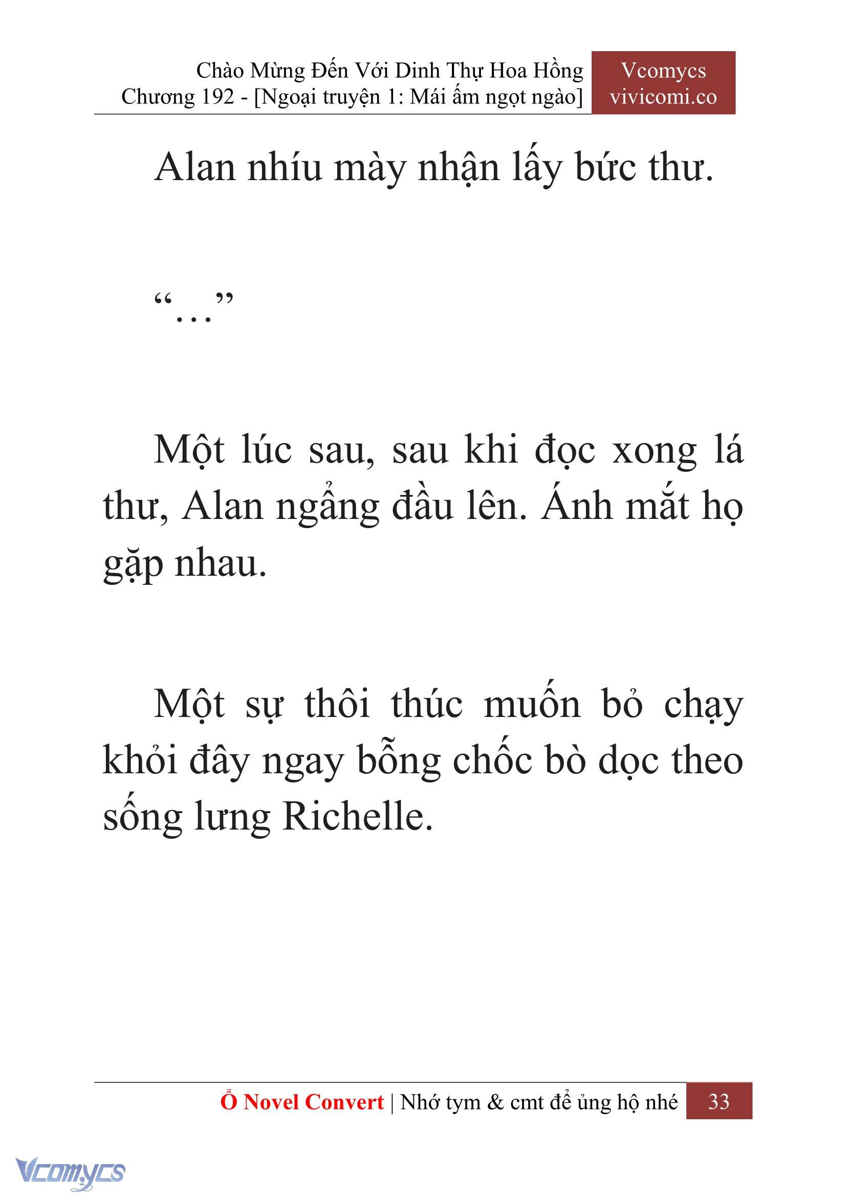 [Novel] Chào Mừng Đến Với Dinh Thự Hoa Hồng Chap 192 - Trang 2