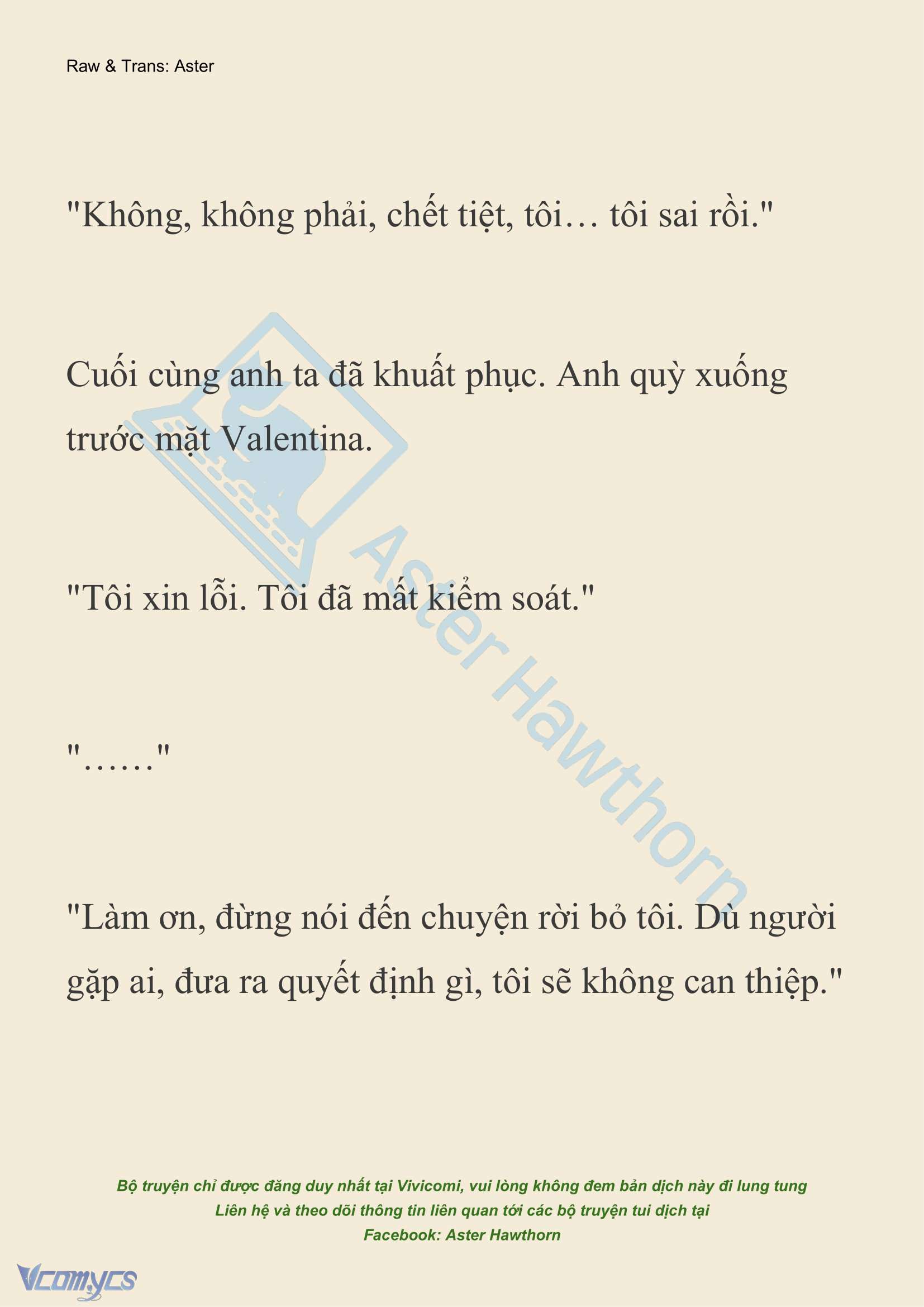 [NOVEL] Thiên Đường Của Valentina Chap 108 - Trang 2