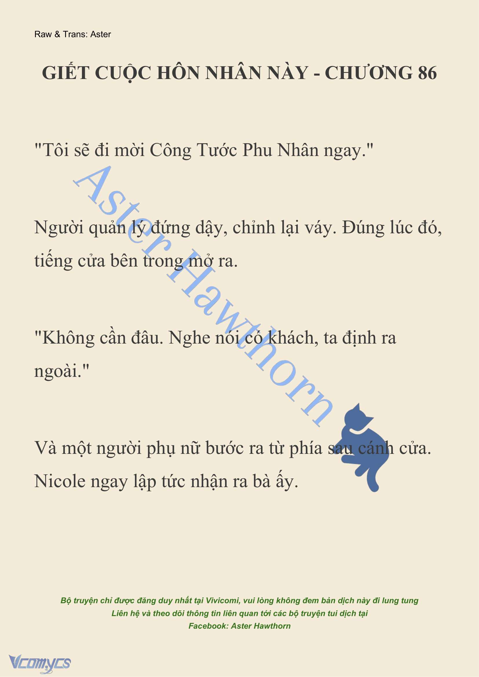 [NOVEL] Giết Cuộc Hôn Nhân Này Chap 86 - Trang 2