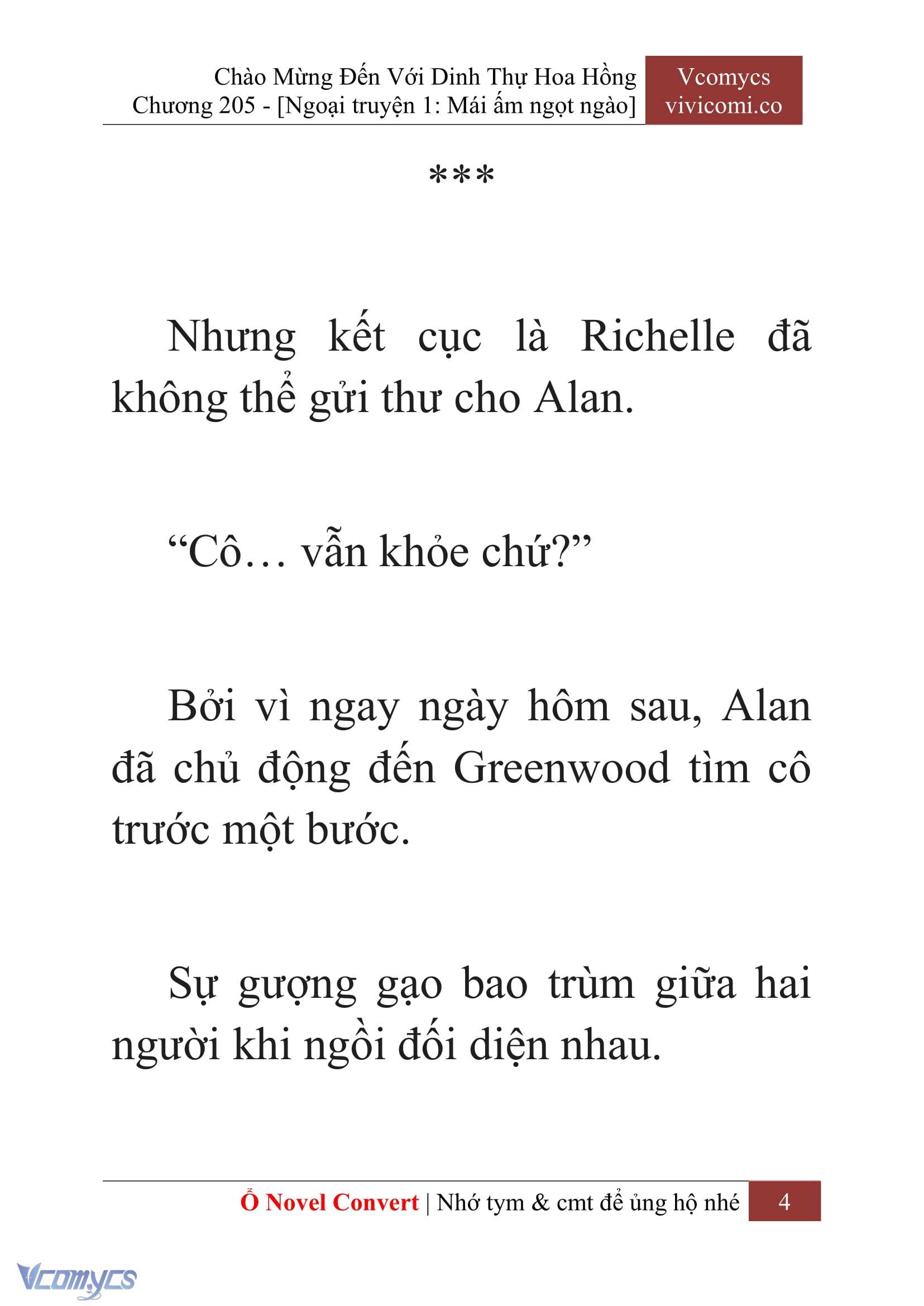 [Novel] Chào Mừng Đến Với Dinh Thự Hoa Hồng Chap 205 - Trang 2