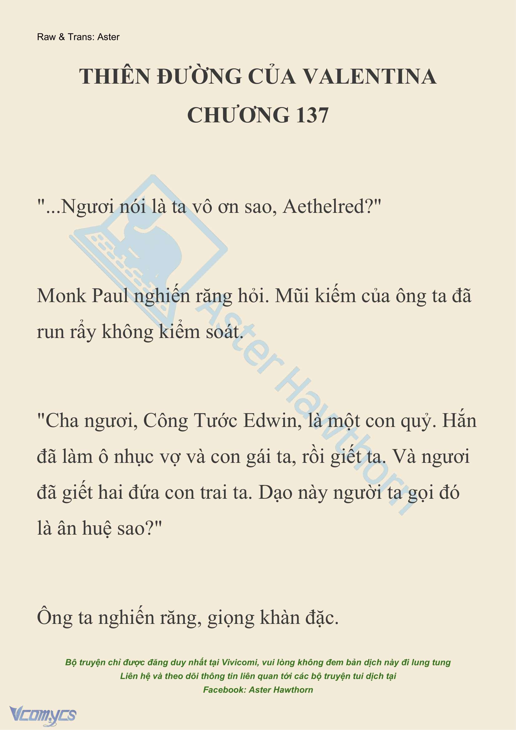 [NOVEL] Thiên Đường Của Valentina Chap 137 - Trang 2