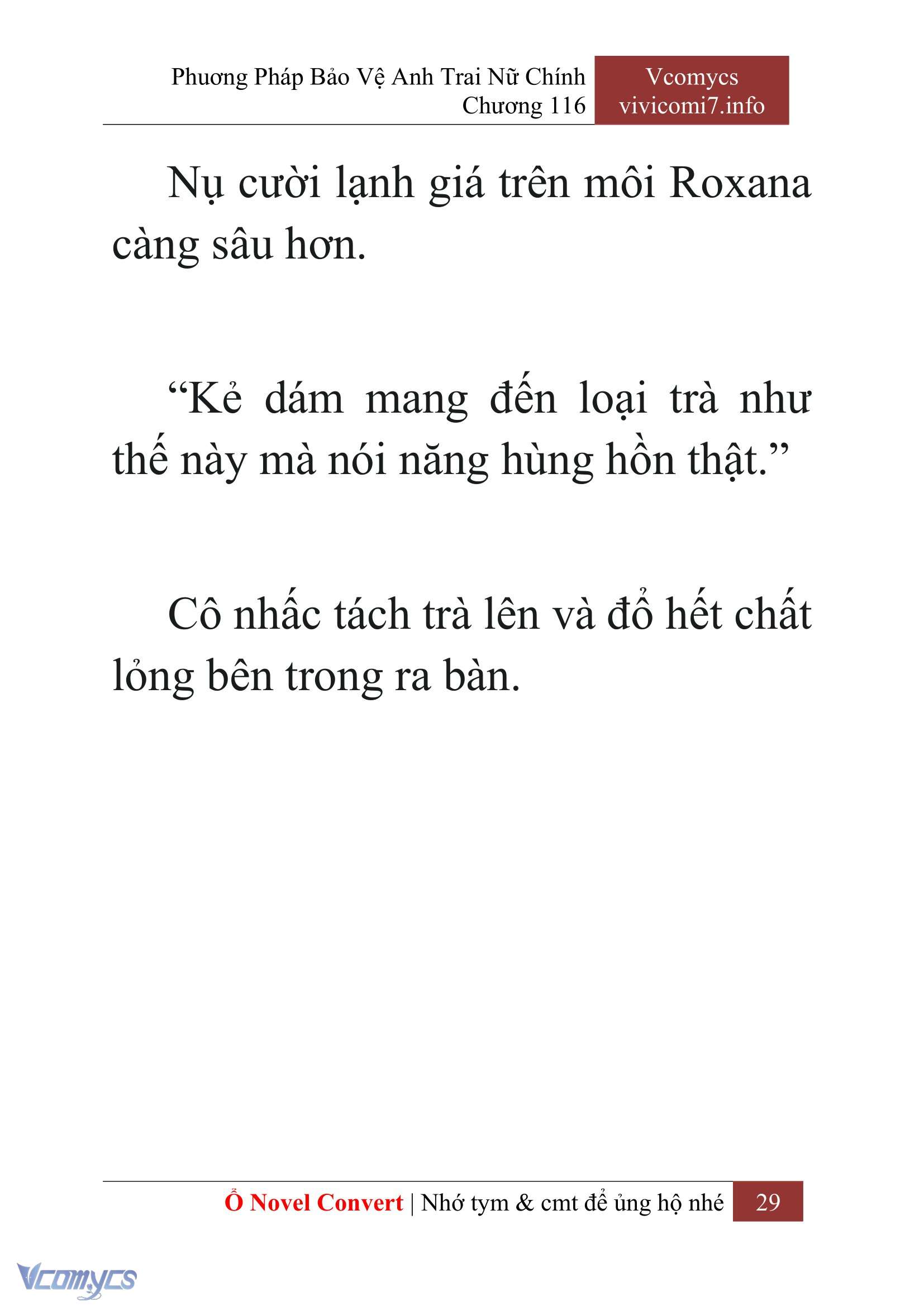 [Novel] Phương Pháp Bảo Vệ Anh Trai Nữ Chính Chap 116 - Trang 2
