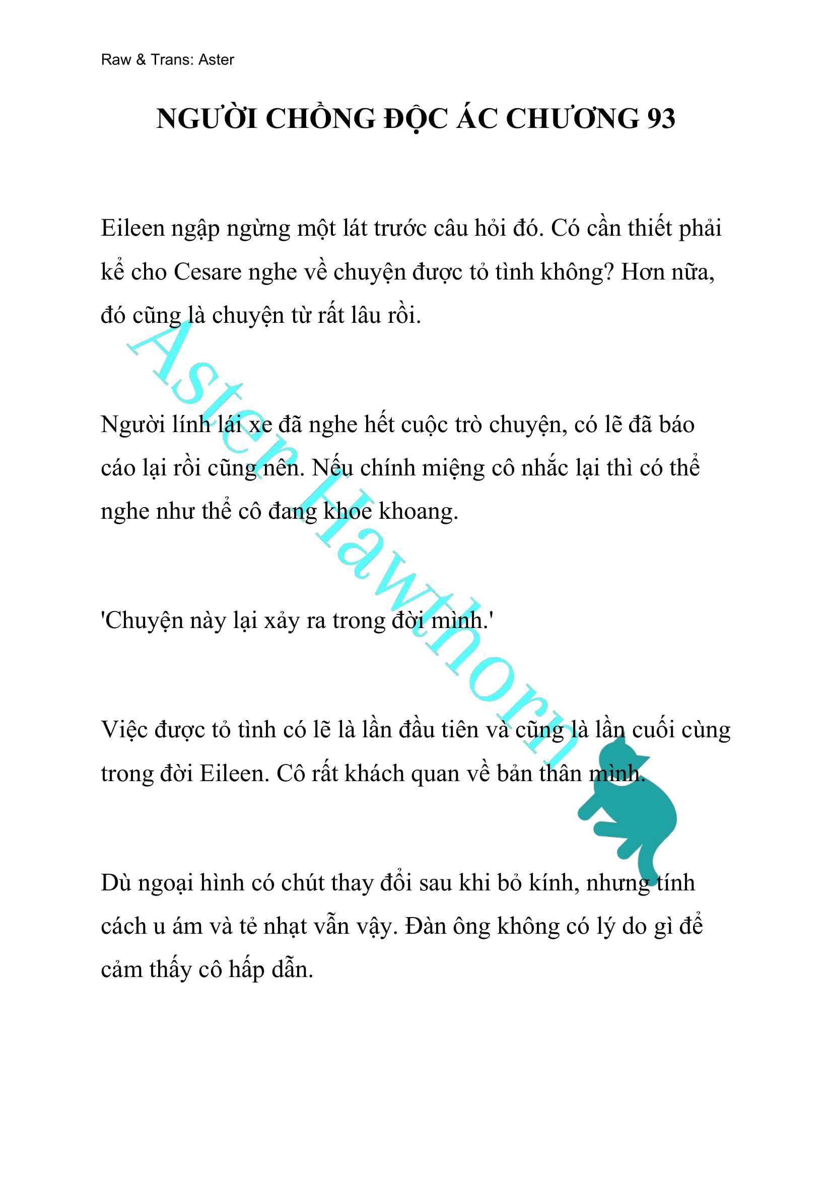 [NOVEL] Người Chồng Độc Ác Chap 93 - Trang 2