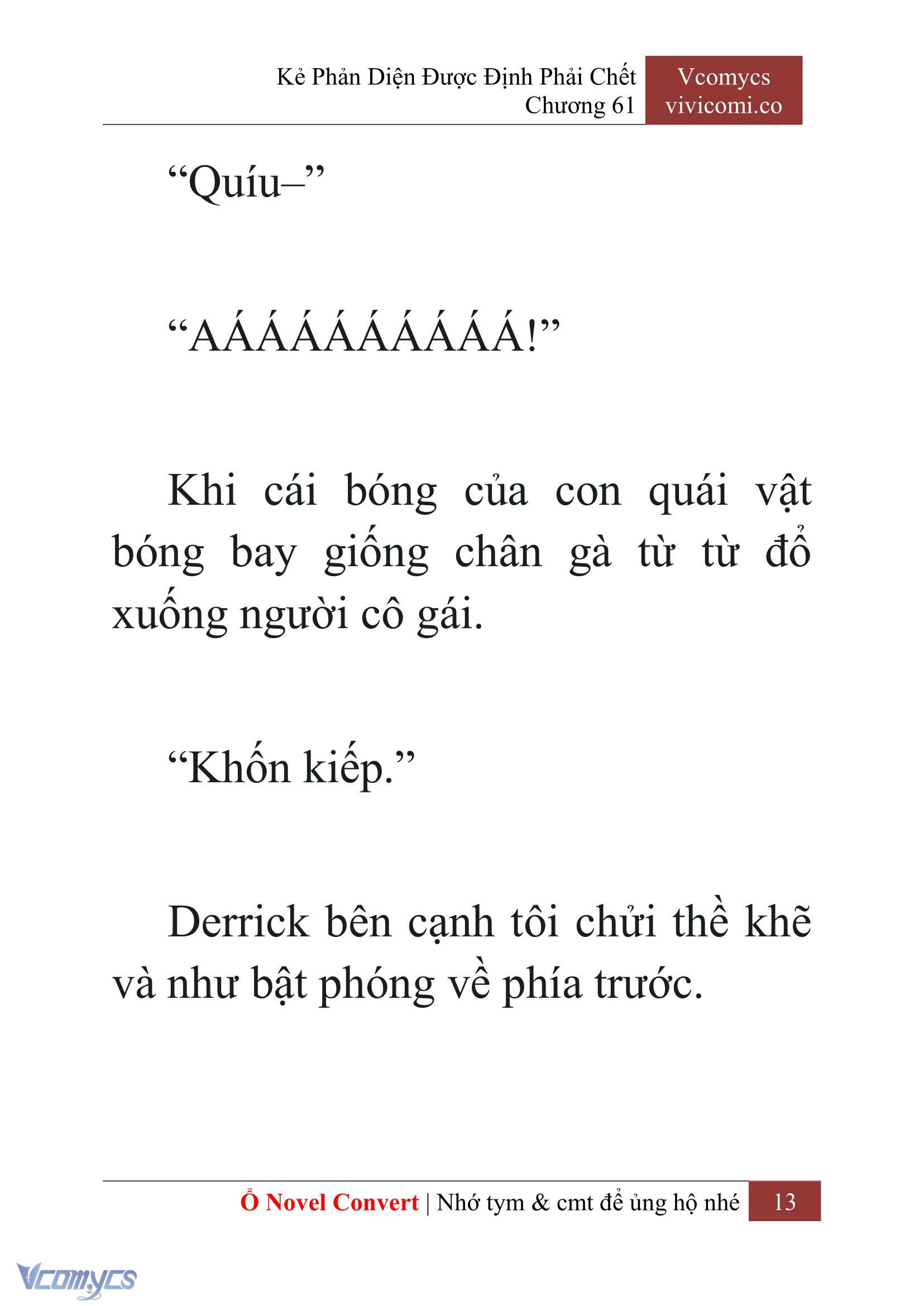 [Novel] Kẻ Phản Diện Được Định Phải Chết Chap 61 - Trang 2