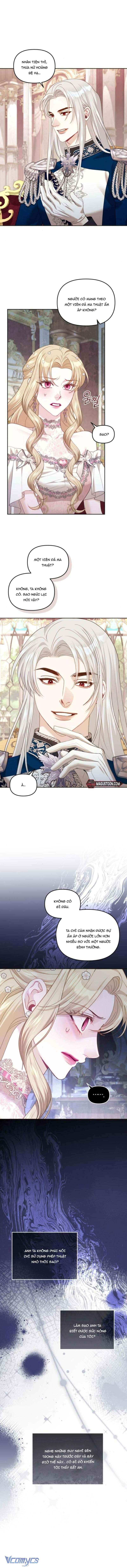 Tôi Đã Trải Qua Đêm Đầu Tiên Dù Chỉ Là Hoàng Hậu Thay Thế Chap 42 - Trang 2