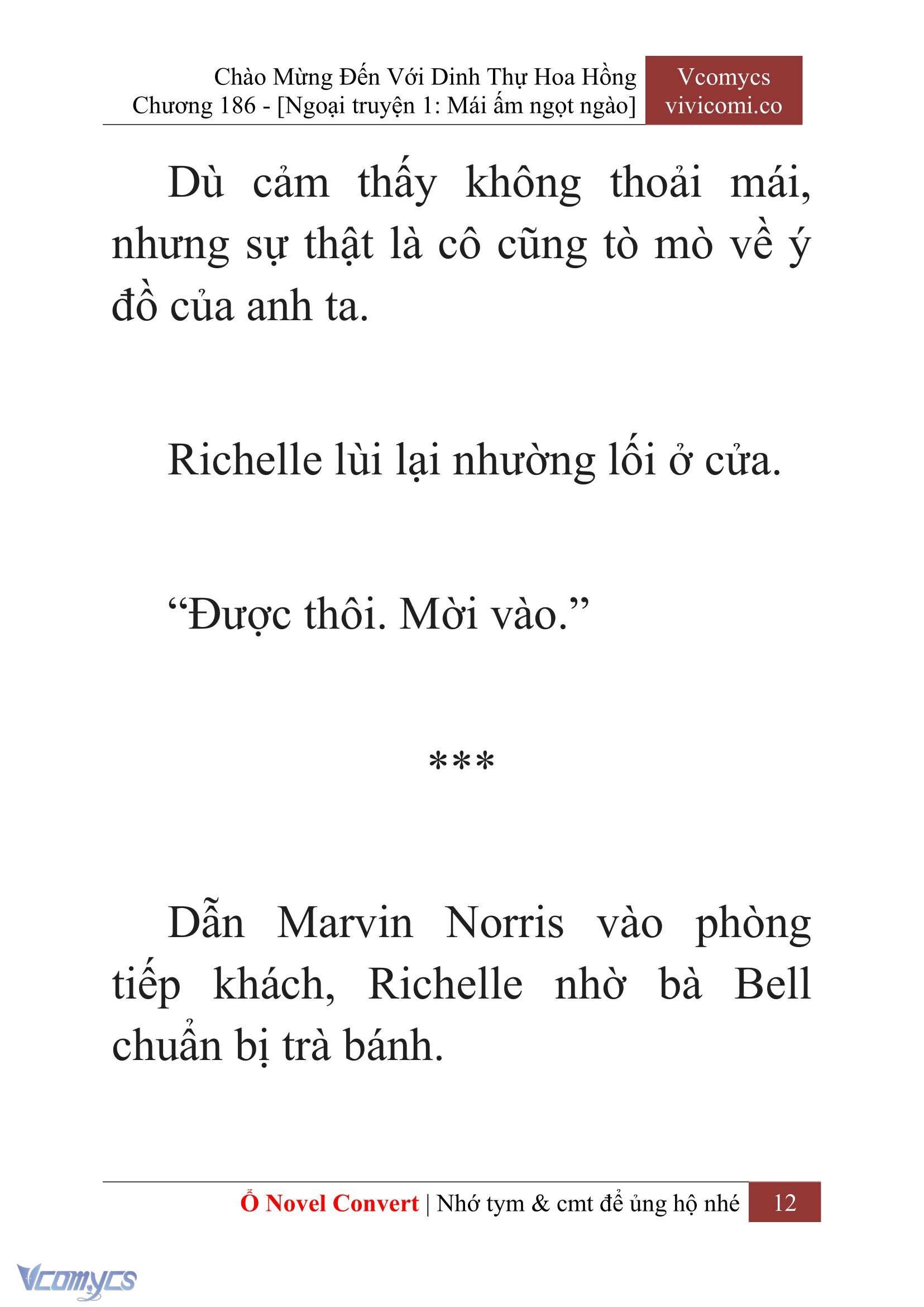 [Novel] Chào Mừng Đến Với Dinh Thự Hoa Hồng Chap 186 - Trang 2