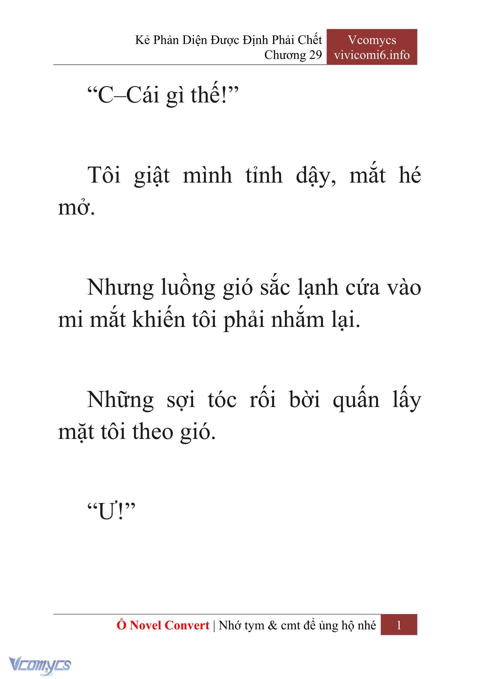 [Novel] Kẻ Phản Diện Được Định Phải Chết Chap 29 - Trang 2