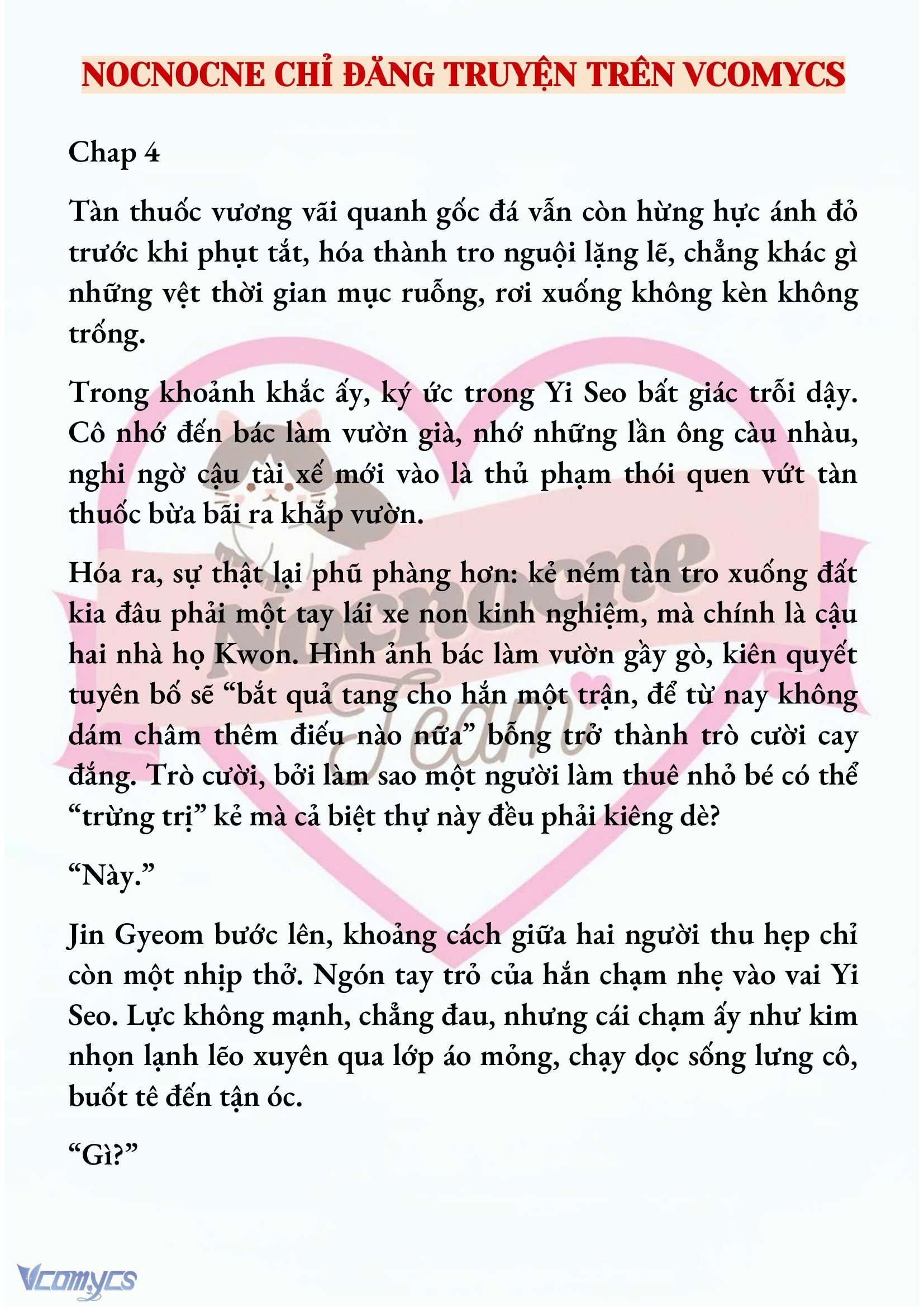 [NOVEL] NGỌN ĐÈN BIỆT VIỆN KHÔNG BAO GIỜ TẮT Chap 4 - Trang 2