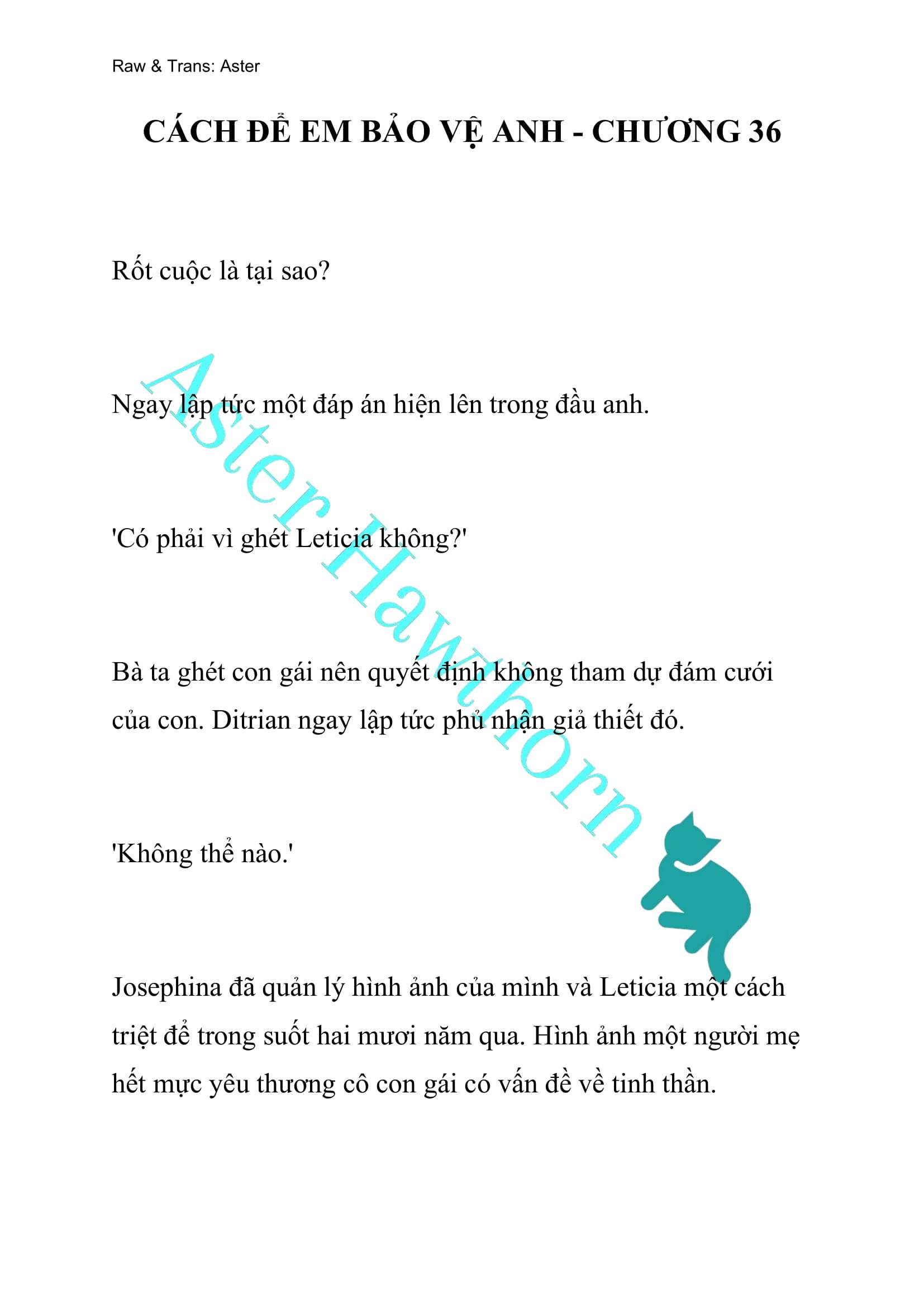 [NOVEL] Cách Để Em Bảo Vệ Anh Chap 36 - Trang 2