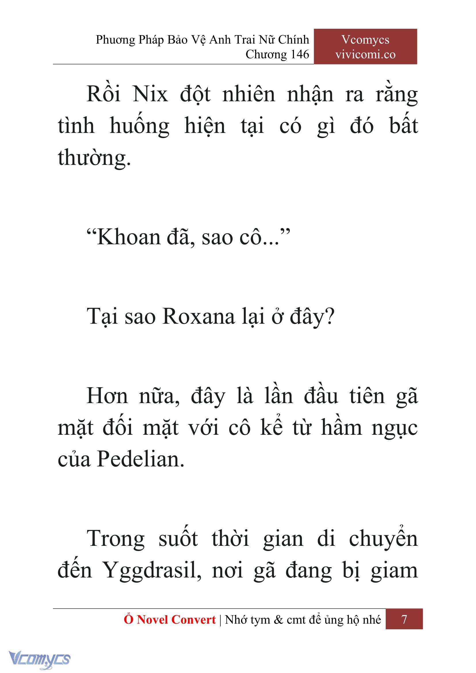 [Novel] Phương Pháp Bảo Vệ Anh Trai Nữ Chính Chap 146 - Trang 2