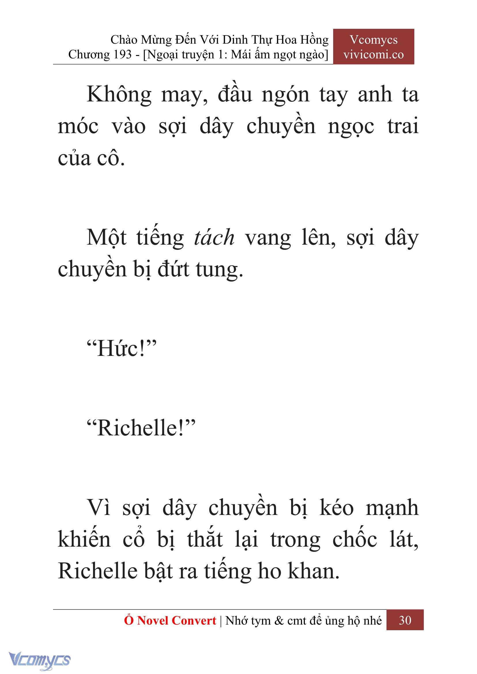 [Novel] Chào Mừng Đến Với Dinh Thự Hoa Hồng Chap 193 - Trang 2