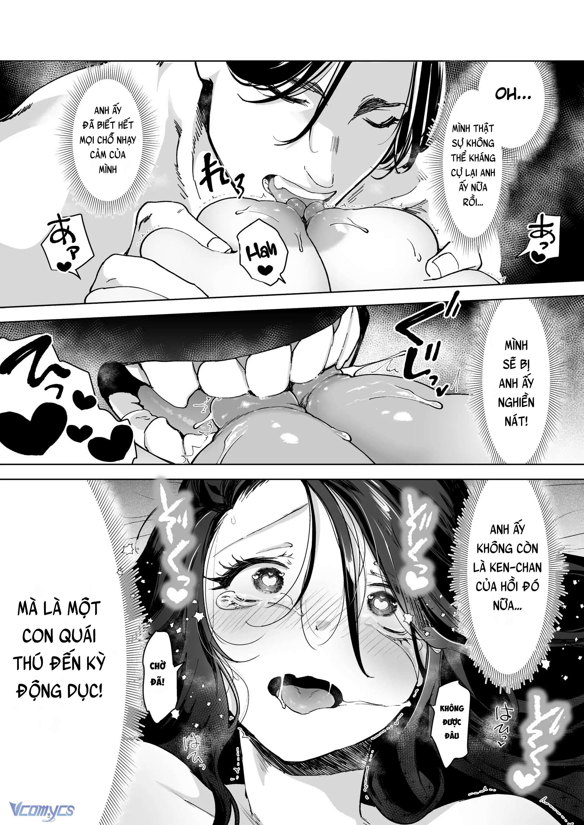 『18+』Anh cảnh sát nhà bên si tình - Cô vợ ngày ngày bị giam giữ và NTR trong lồng sắt Chap 3 - Trang 2