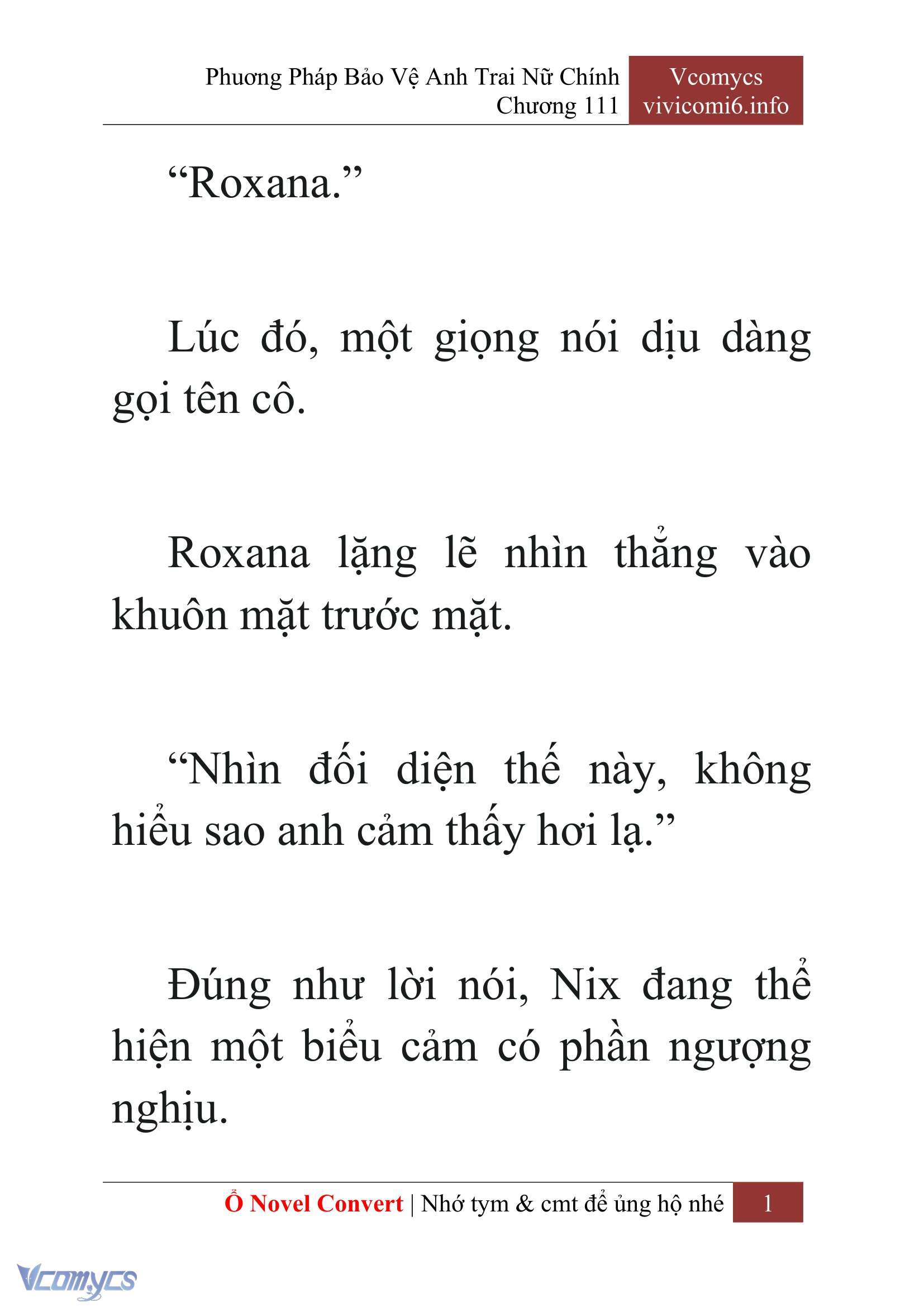 [Novel] Phương Pháp Bảo Vệ Anh Trai Nữ Chính Chap 111 - Trang 2