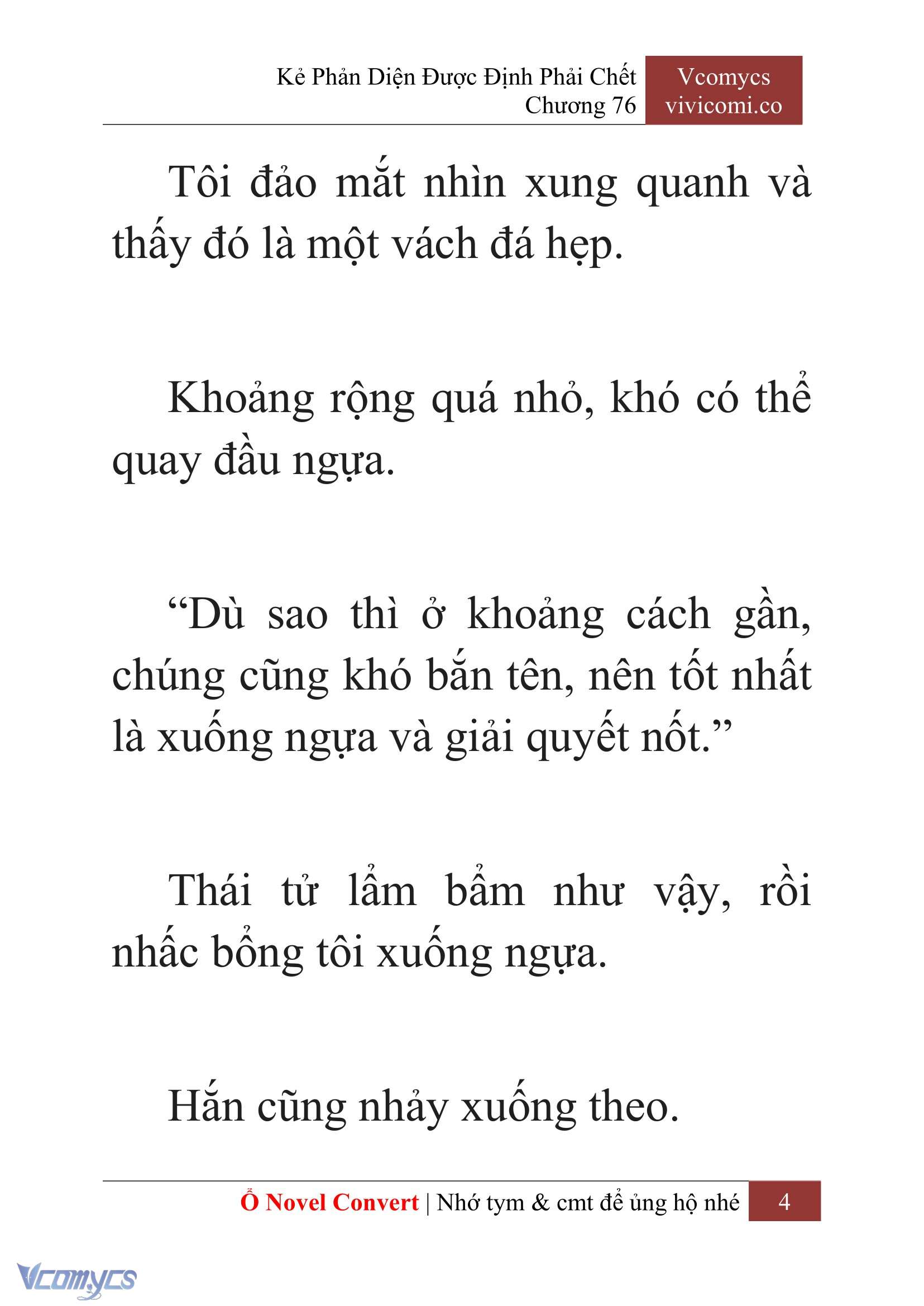[Novel] Kẻ Phản Diện Được Định Phải Chết Chap 76 - Next Chap 77