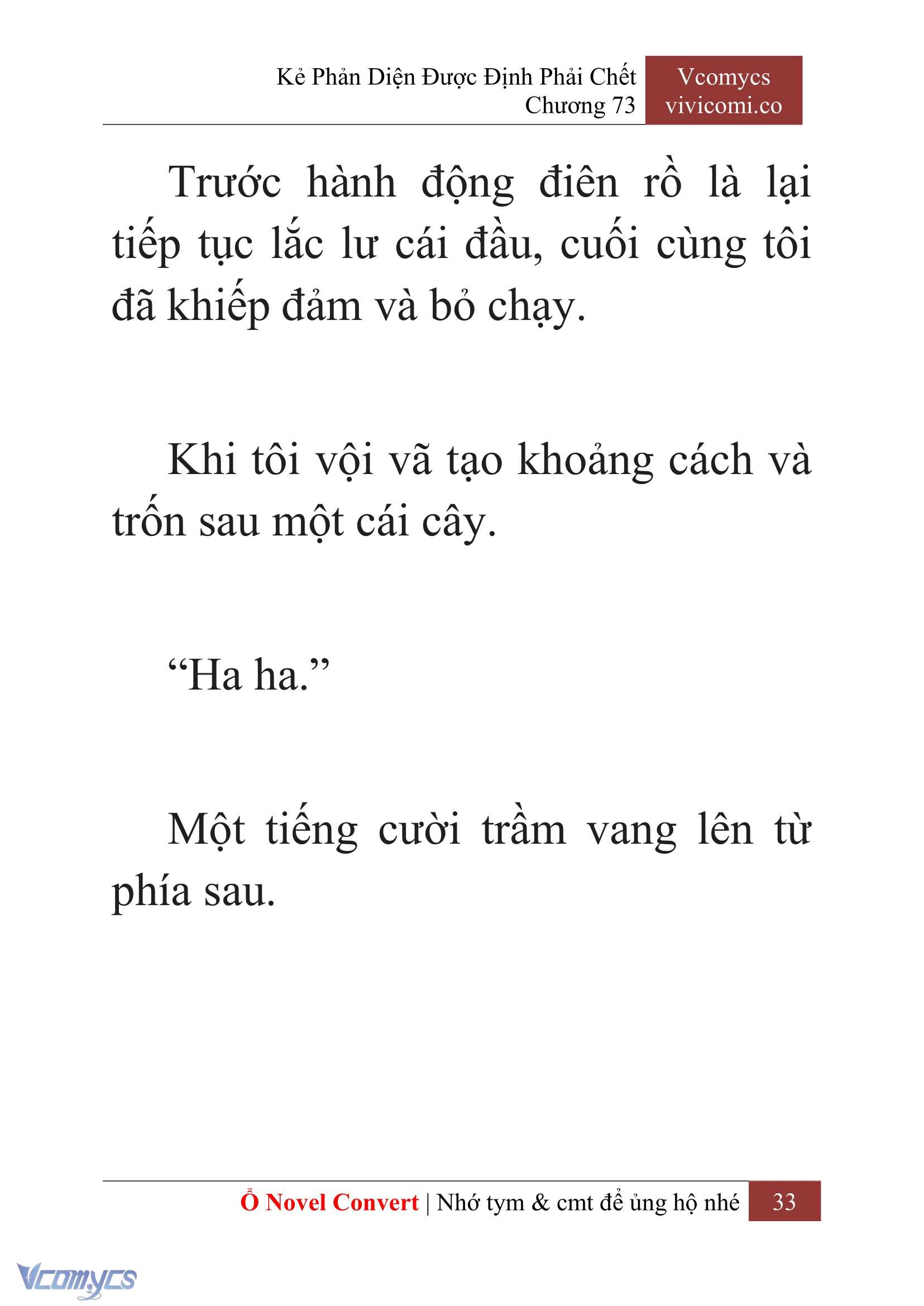 [Novel] Kẻ Phản Diện Được Định Phải Chết Chap 73 - Next Chap 74