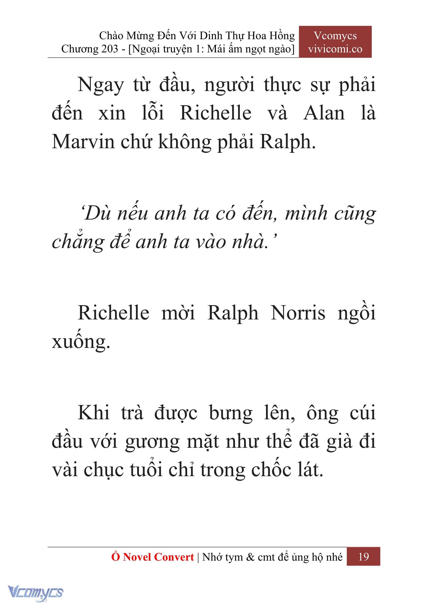 [Novel] Chào Mừng Đến Với Dinh Thự Hoa Hồng Chap 203 - Trang 2