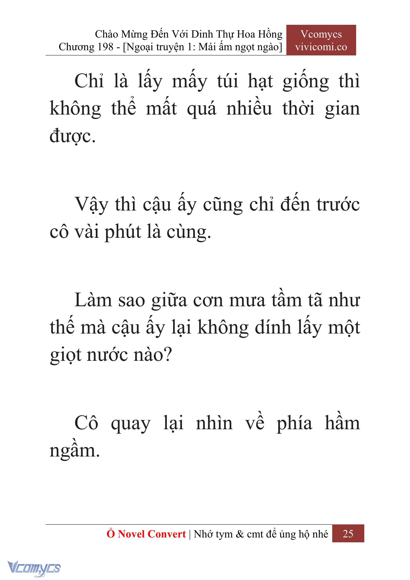 [Novel] Chào Mừng Đến Với Dinh Thự Hoa Hồng Chap 198 - Trang 2