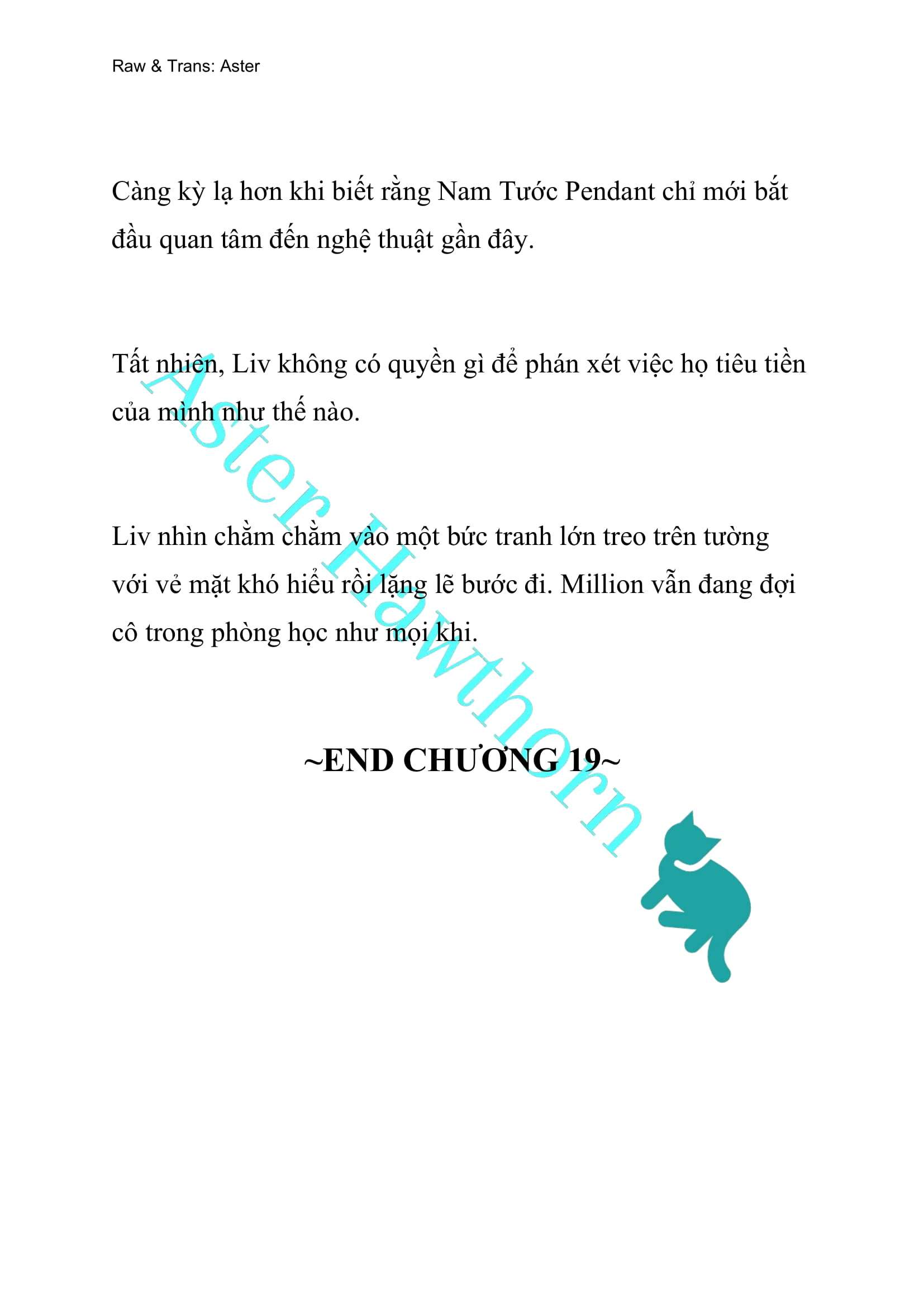 [NOVEL] Odalisque Chap 19 - Next Chap 20