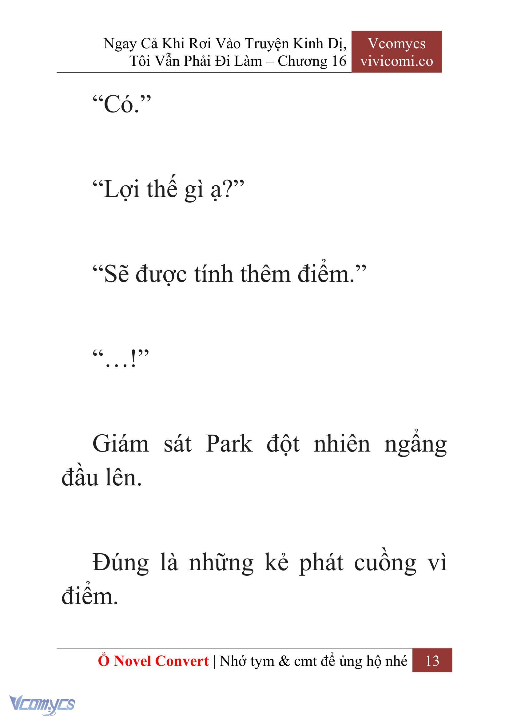 [Novel] Ngay Cả Khi Rơi Vào Truyện Kinh Dị, Tôi Vẫn Phải Đi Làm Chap 16 - Trang 2