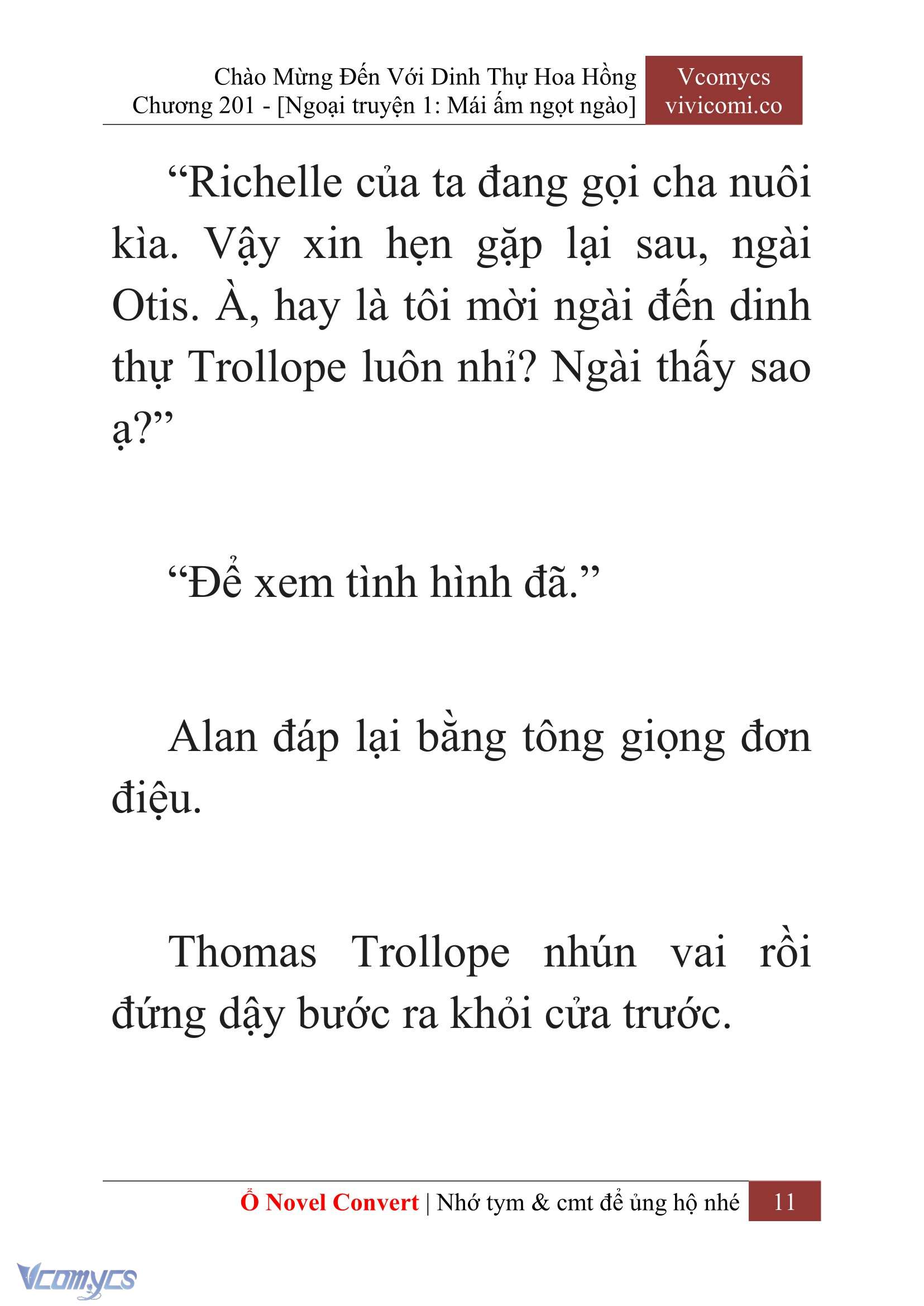 [Novel] Chào Mừng Đến Với Dinh Thự Hoa Hồng Chap 201 - Trang 2