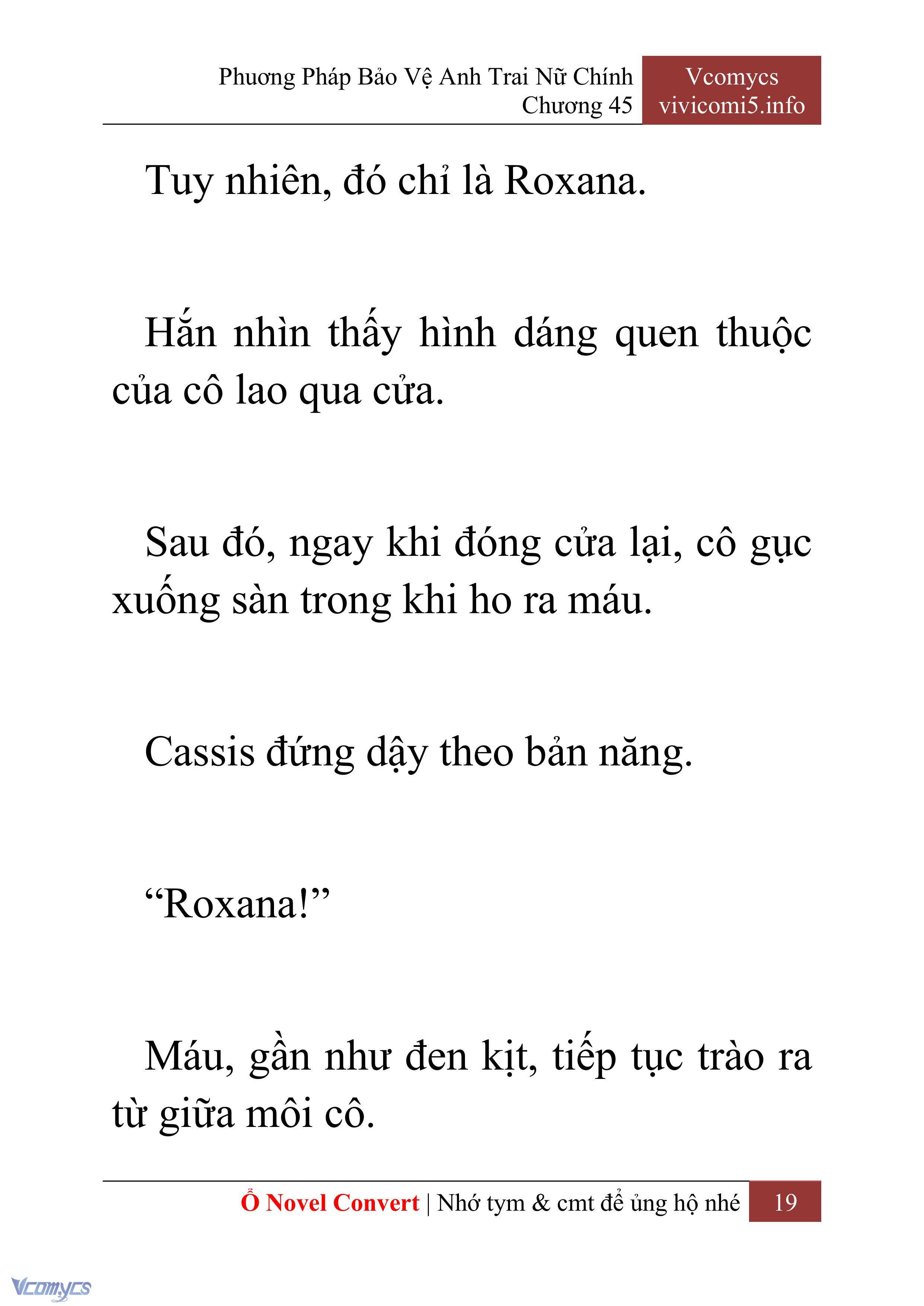 [Novel] Phương Pháp Bảo Vệ Anh Trai Nữ Chính Chap 45 - Trang 2
