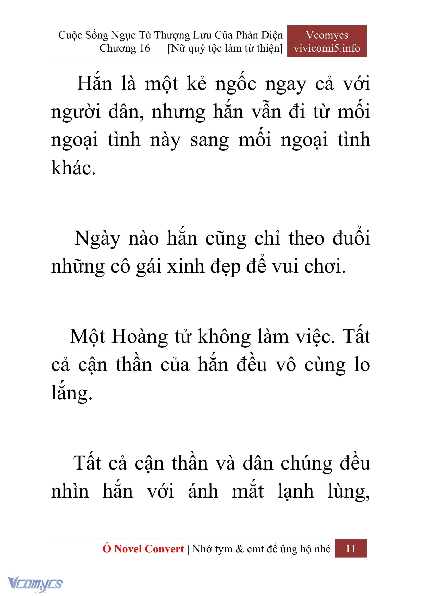 [Novel] Cuộc Sống Ngục Tù Thượng Lưu Của Nhân Vật Phản Diện Chap 16 - Trang 2