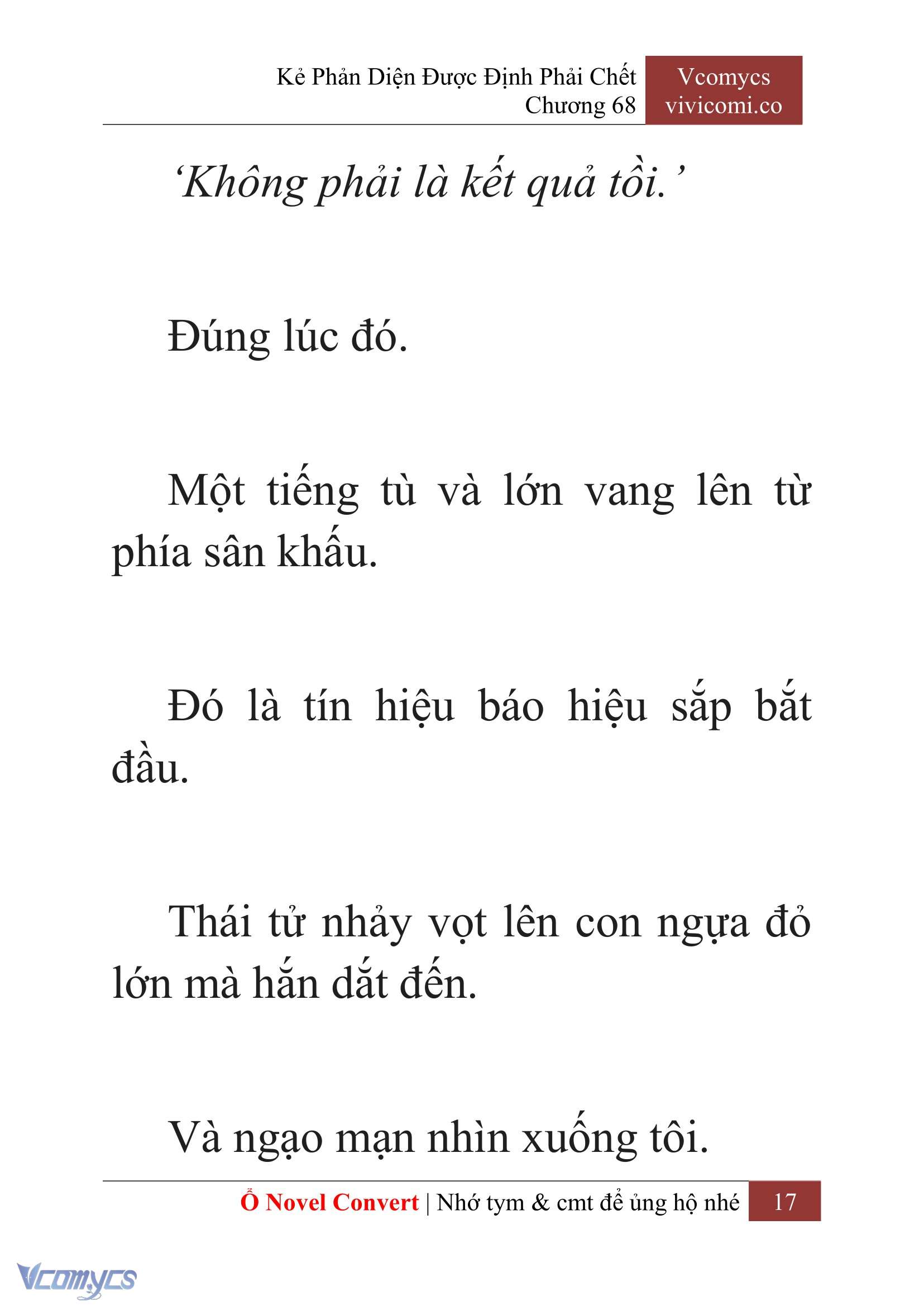 [Novel] Kẻ Phản Diện Được Định Phải Chết Chap 68 - Next Chap 69