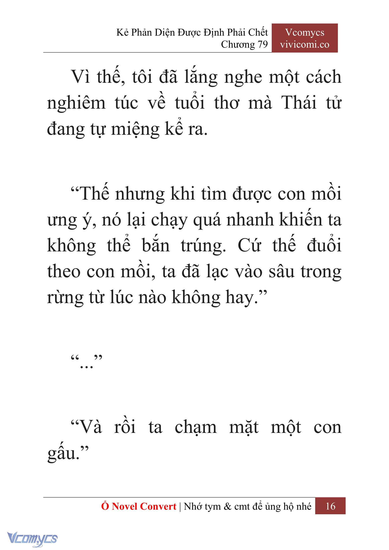 [Novel] Kẻ Phản Diện Được Định Phải Chết Chap 79 - Next Chap 80