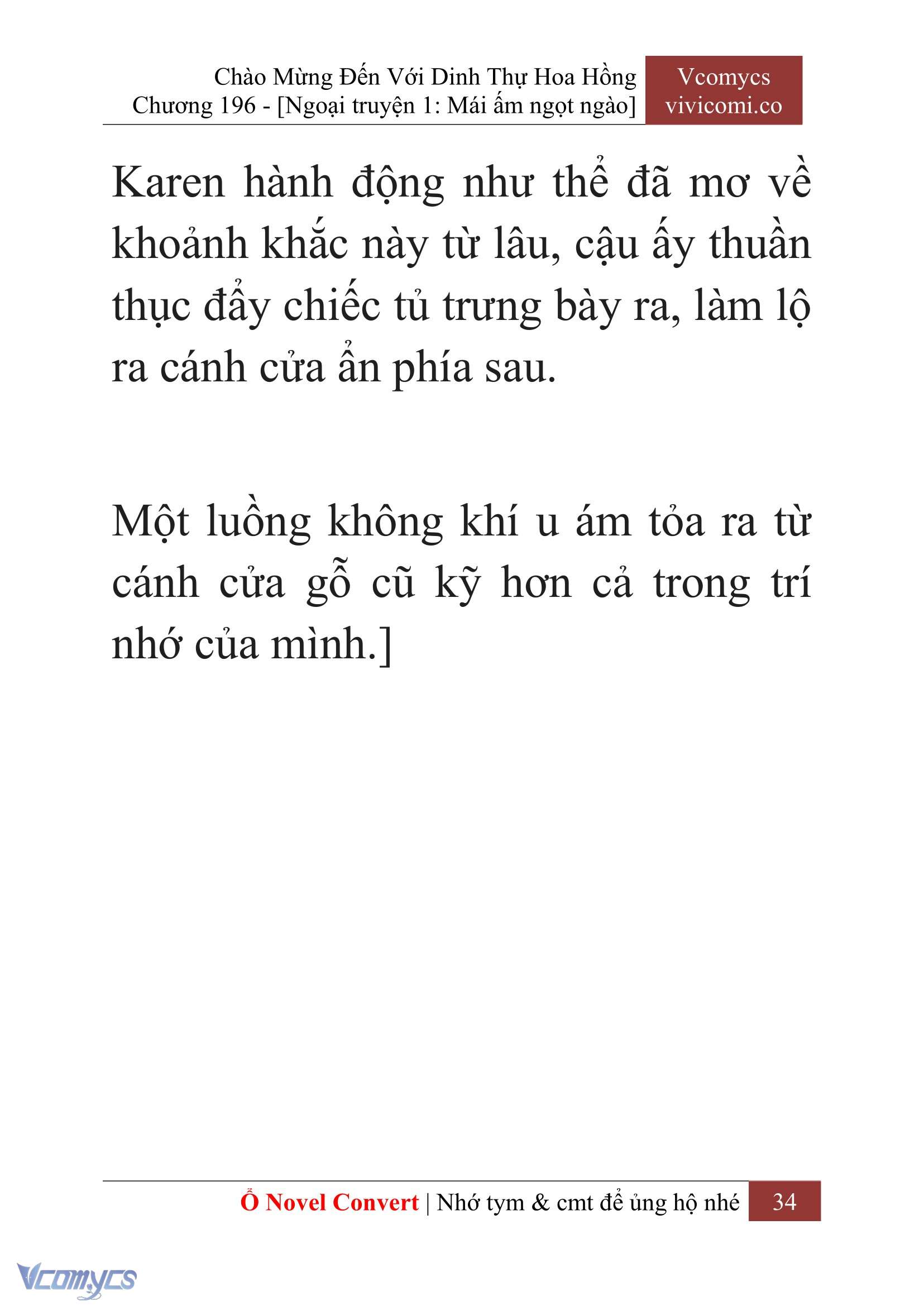 [Novel] Chào Mừng Đến Với Dinh Thự Hoa Hồng Chap 196 - Trang 2